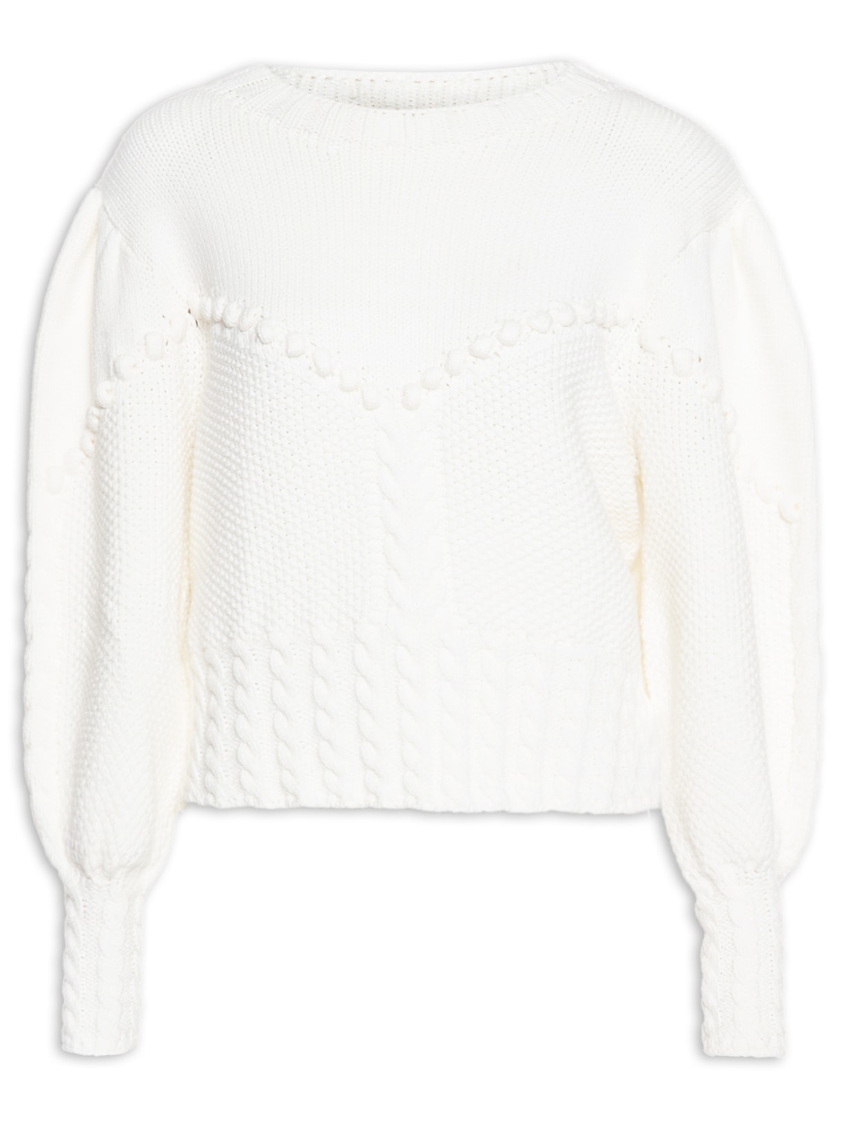 Blusa Feminina Pull Madson - Branco