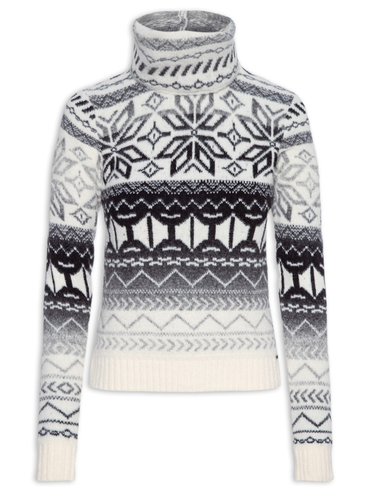 Blusa Feminina Pull Neve Alpina - Branco