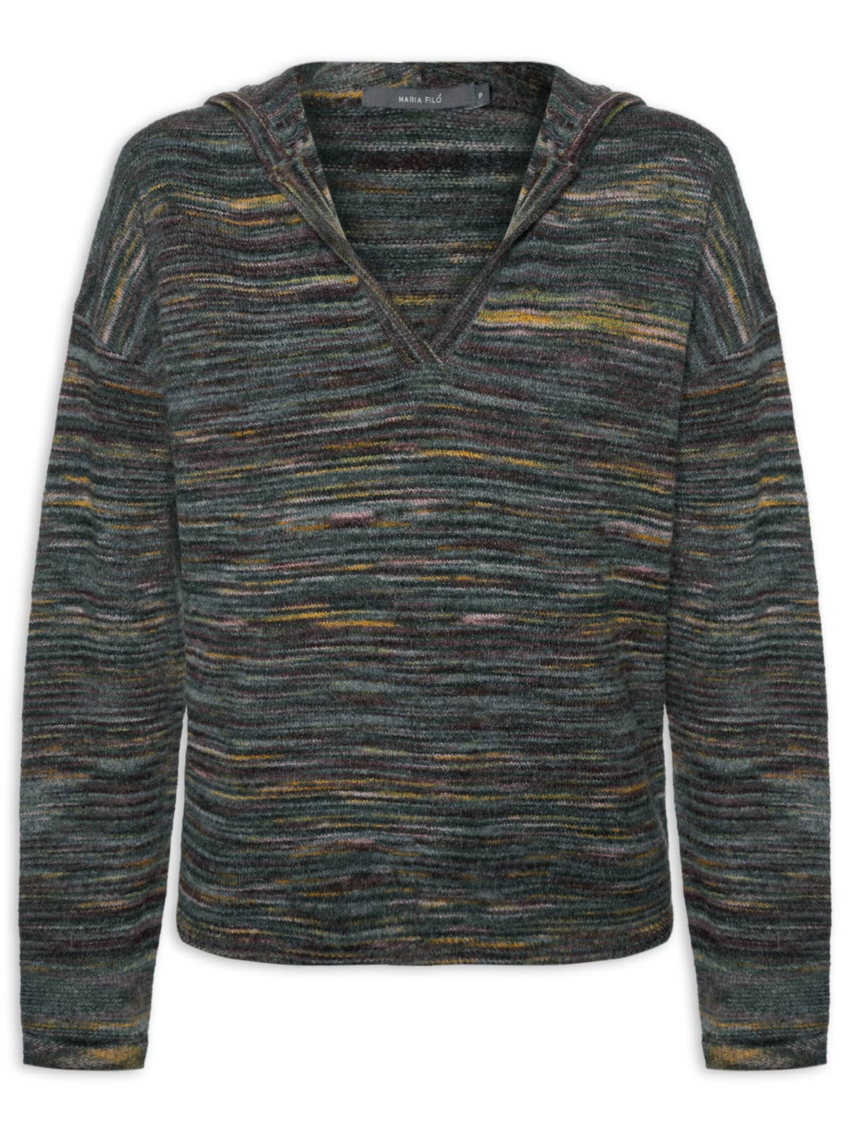 Blusa Feminina Pull Tricot Blurred - Azul