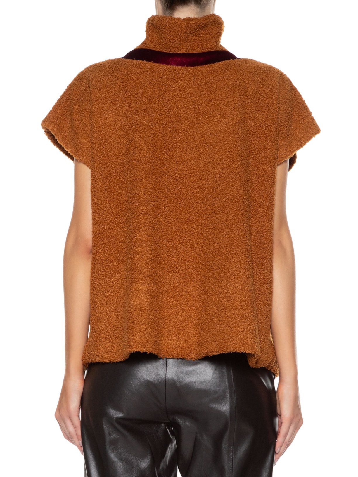 Blusa Feminina Pullover Alberta Marrom Lilly Sarti