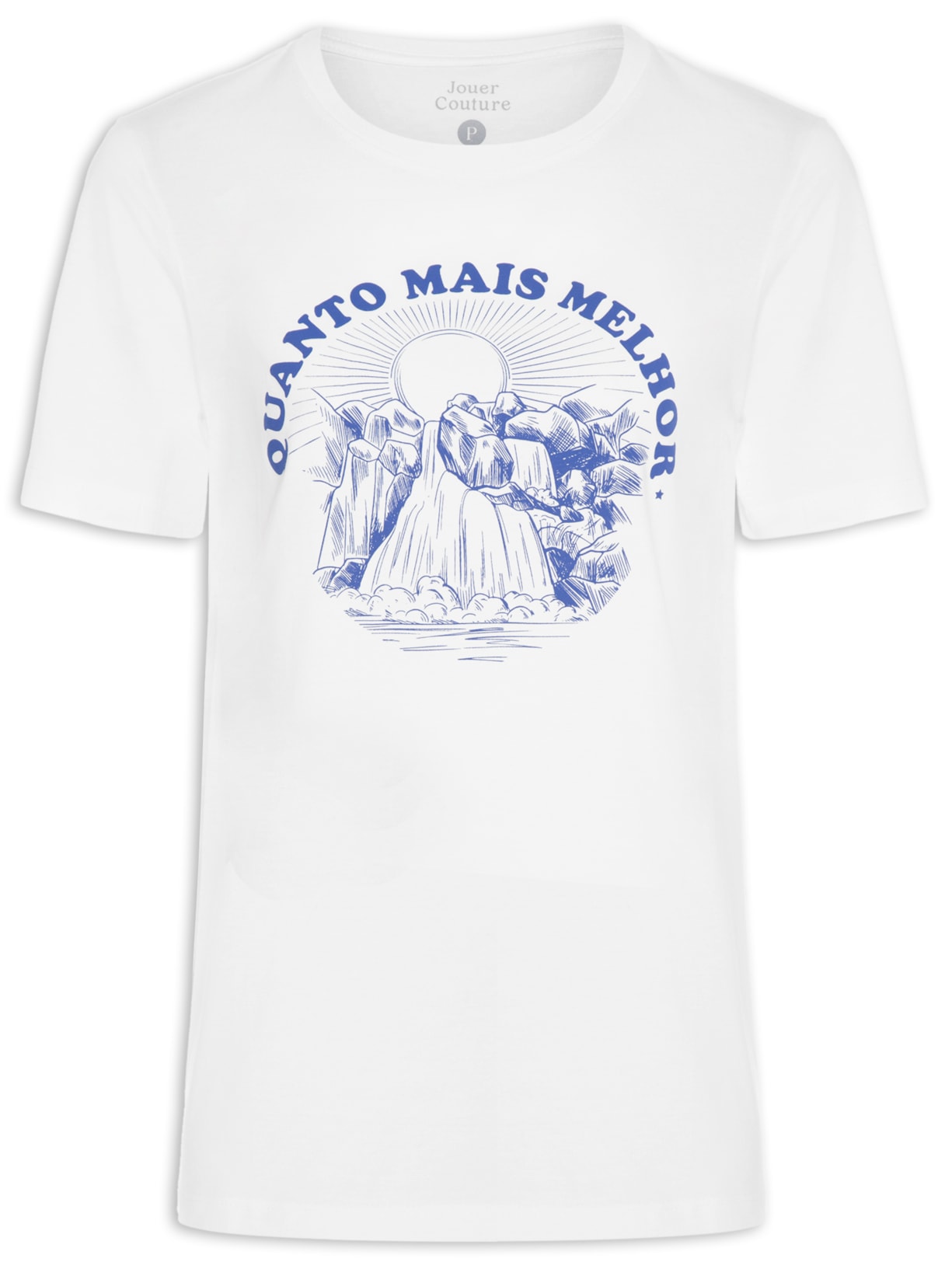 Blusa Feminina Quanto Mais Melhor - Branco