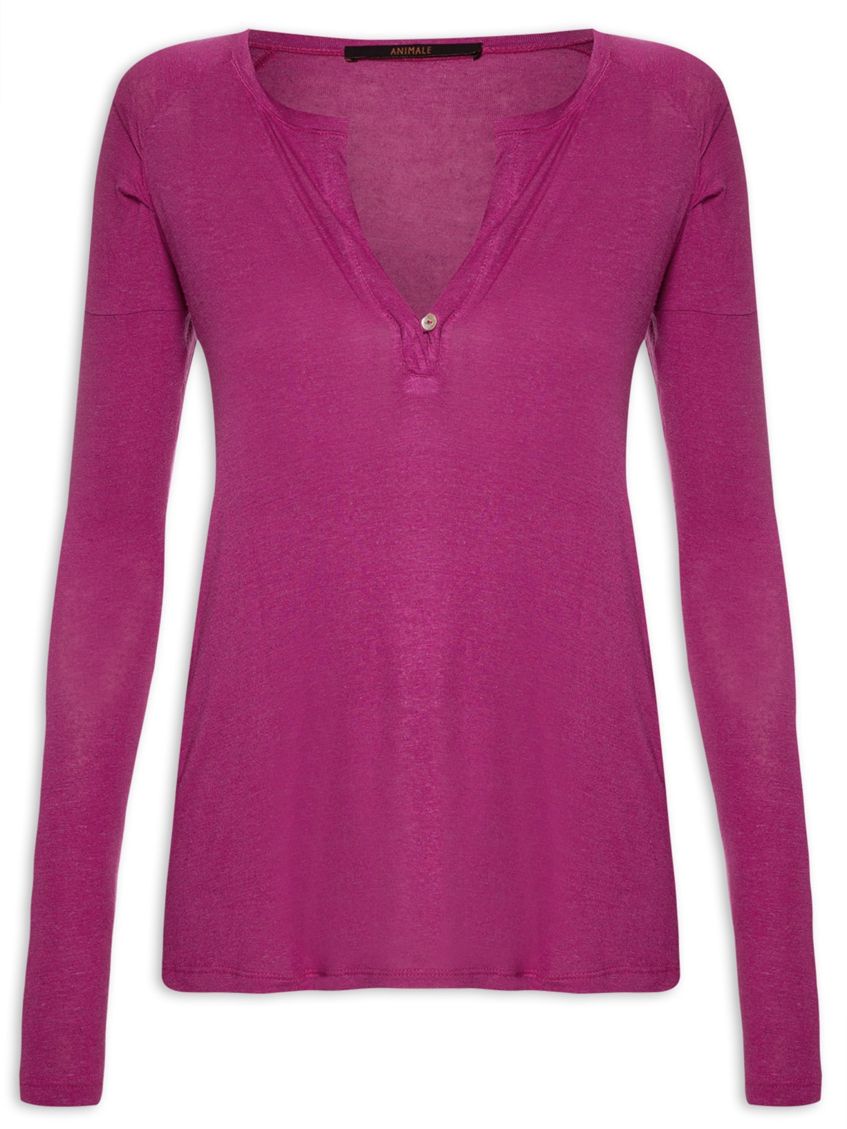 Blusa Feminina Raglan Desconstruída Festival - Rosa