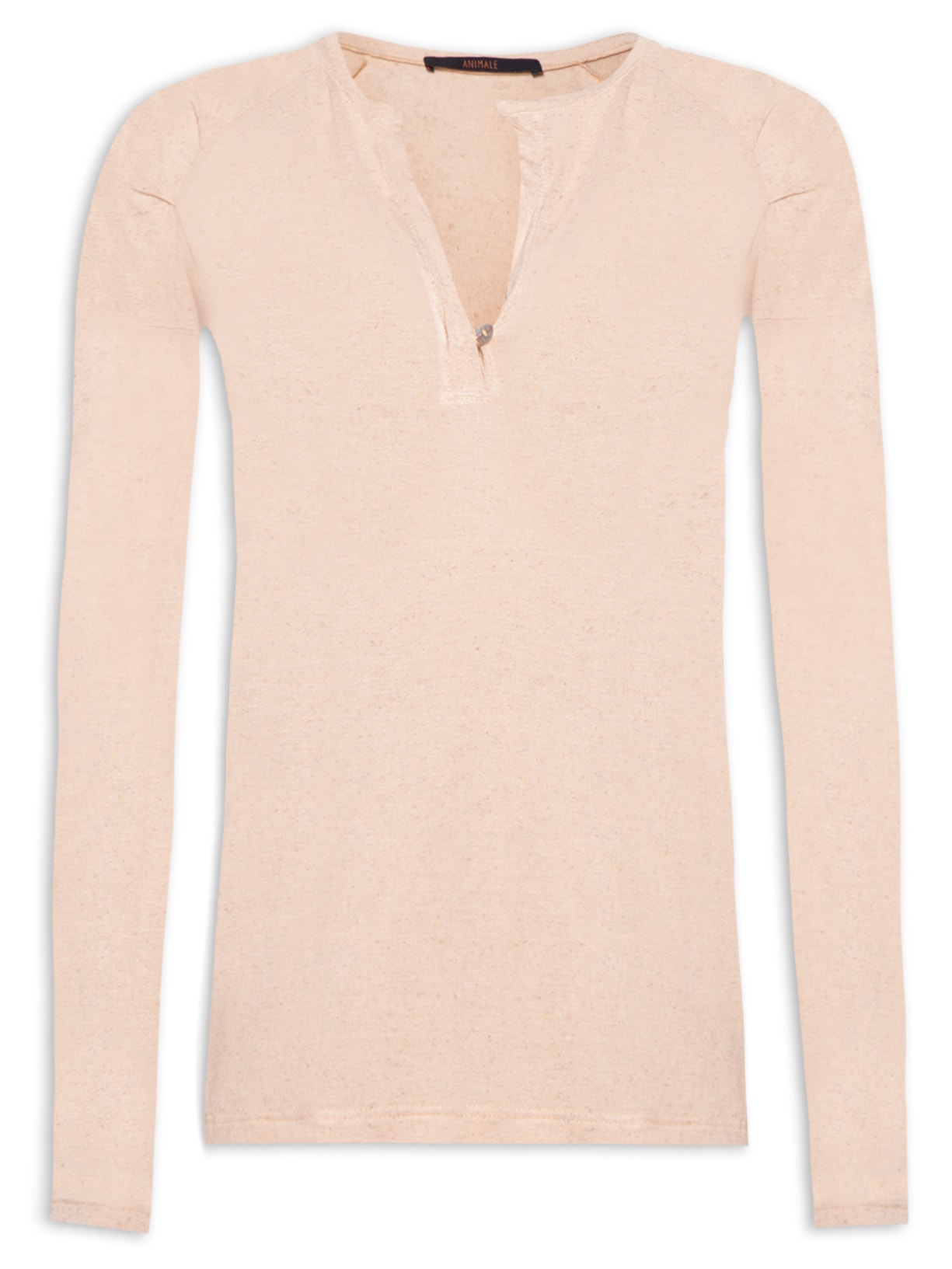 Blusa Feminina Raglan Desconstruída Lace - Bege