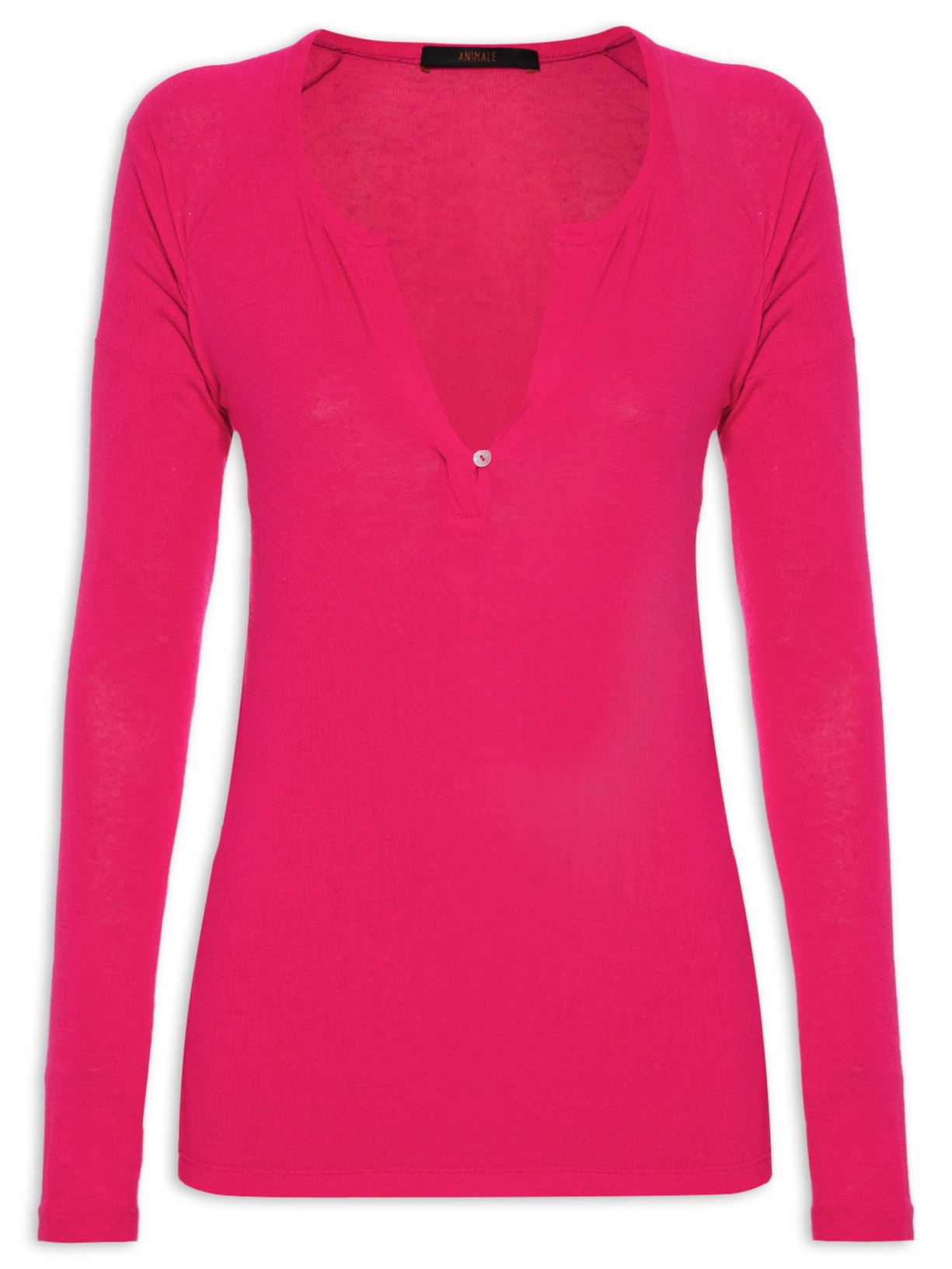 Blusa Feminina Raglan Desconstruída - Rosa
