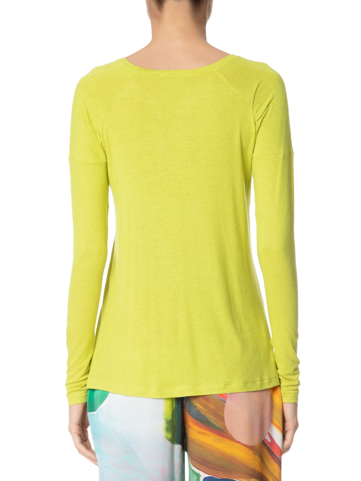 Blusa Feminina Raglan Desconstruída Verde Animale