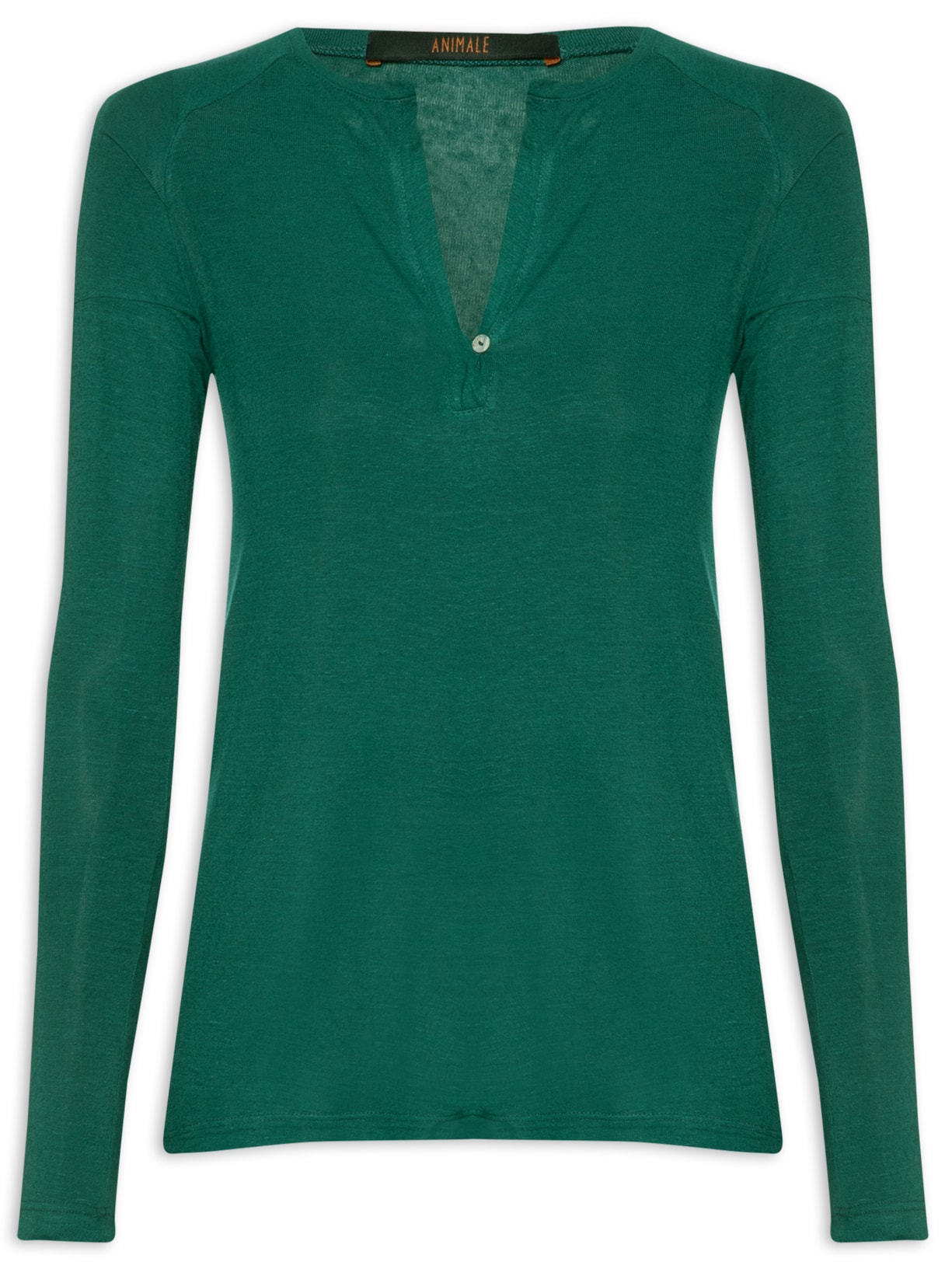 Blusa Feminina Raglan Descontruída Encanto - Verde
