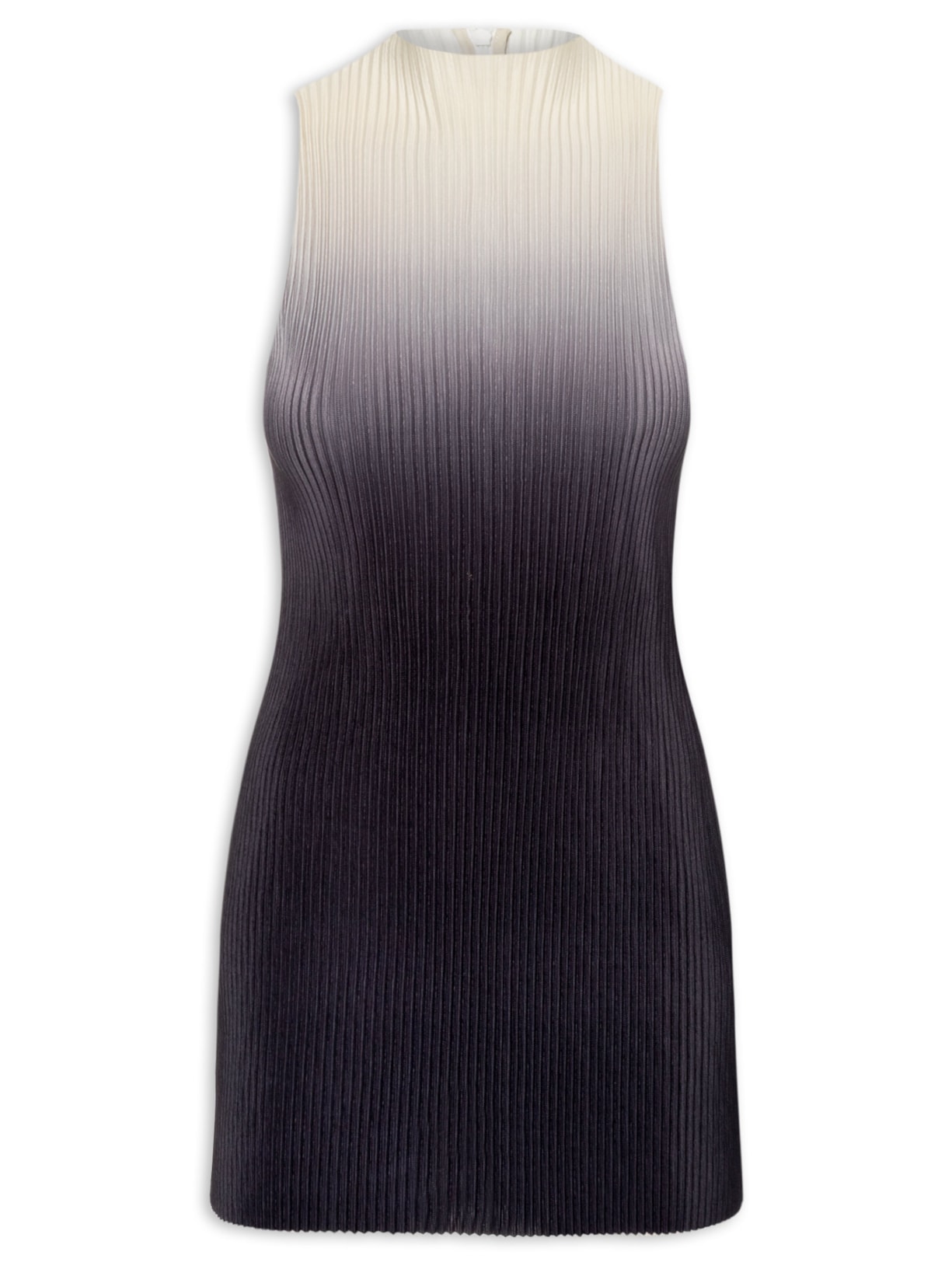 Blusa Feminina Raglan Plisse Degradê - Preto