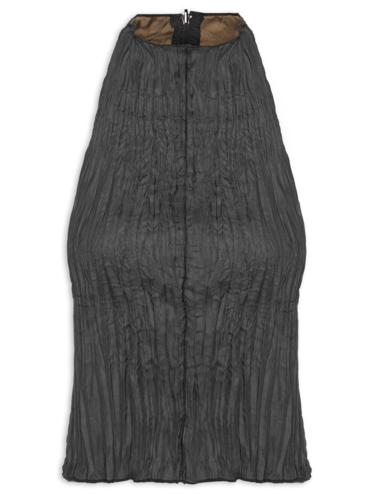 Blusa Feminina Raglan Wrinkle Satin Double Face Preto Osklen