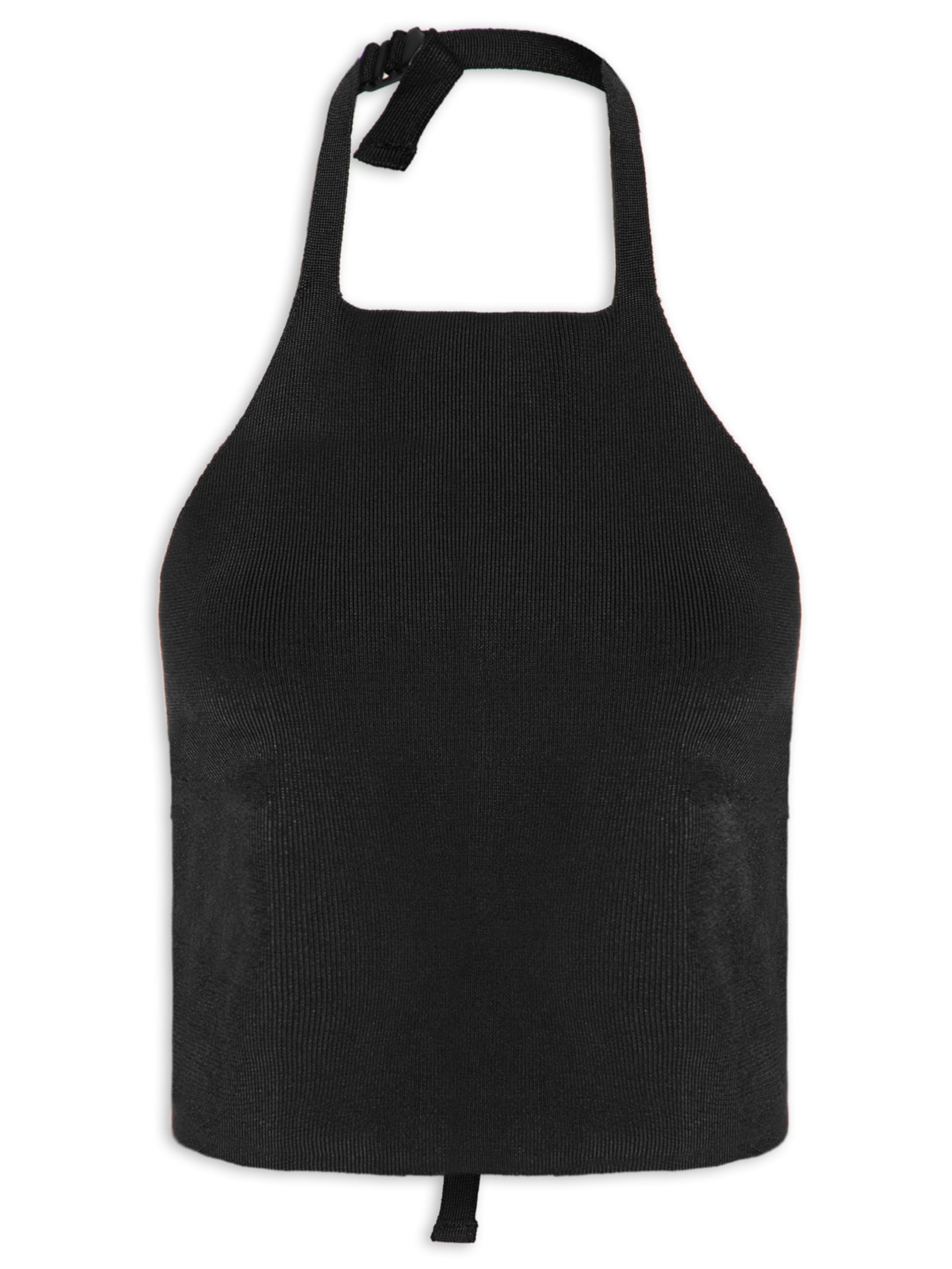 Blusa Feminina Rayon Frente Única - Preto