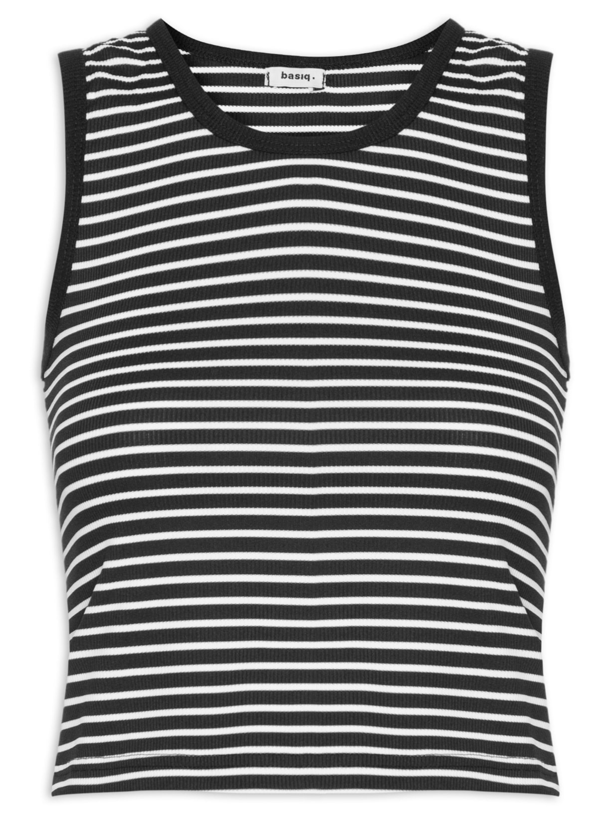 Blusa Feminina Regata Listrada - Preto