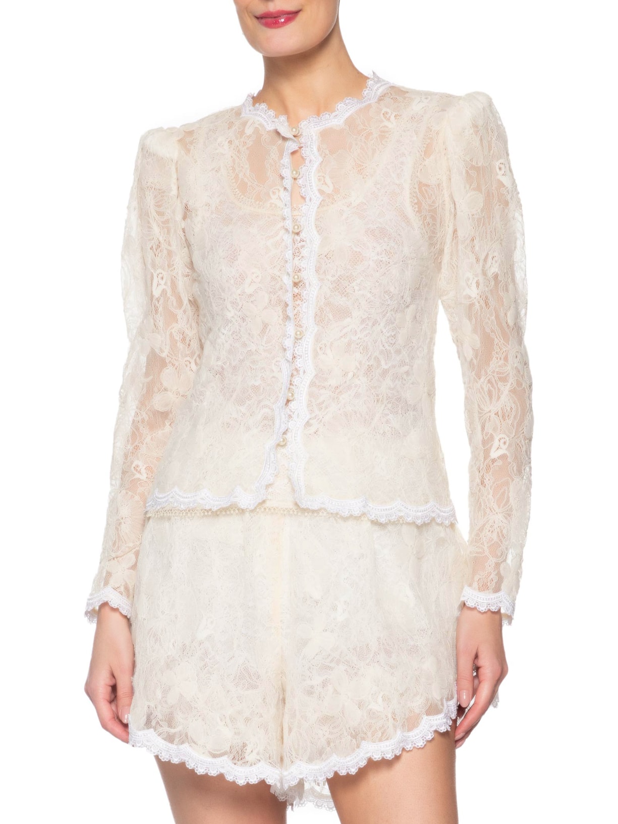 Blusa Feminina Renda Plue Lele – Branco Nk