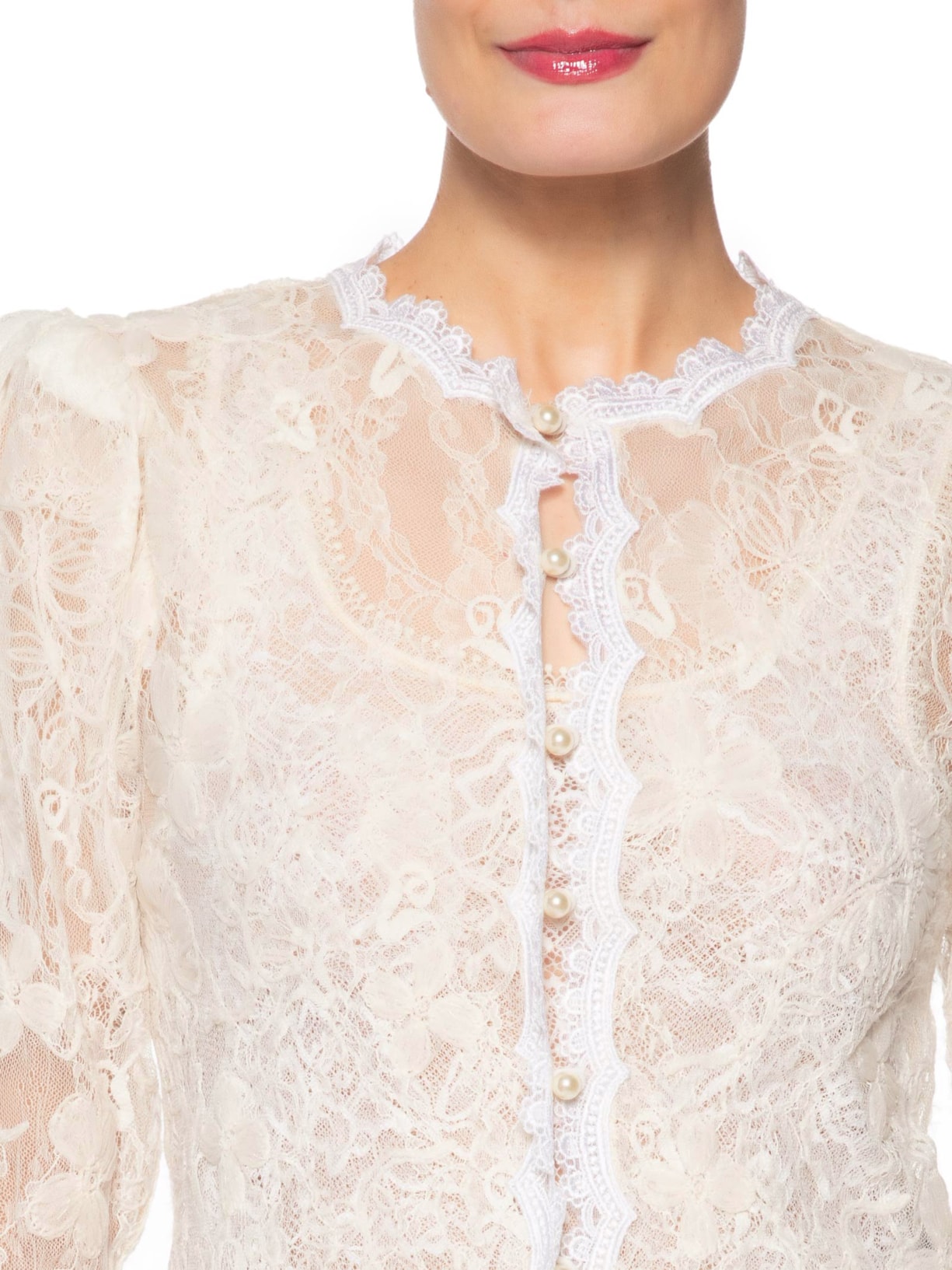 Blusa Feminina Renda Plue Lele – Branco Nk