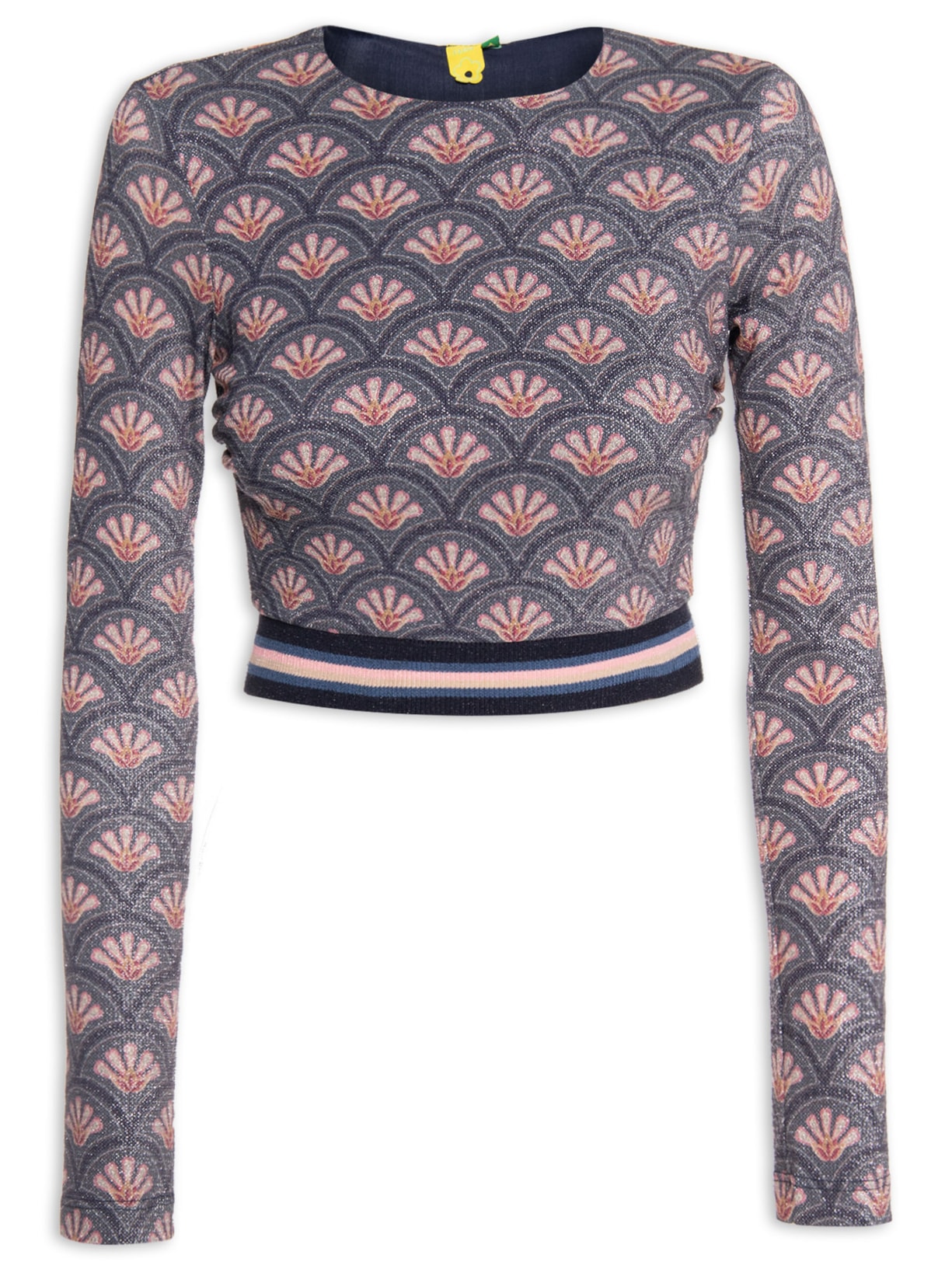 Blusa Feminina Retilínea Cocais Do Cerrado - Azul