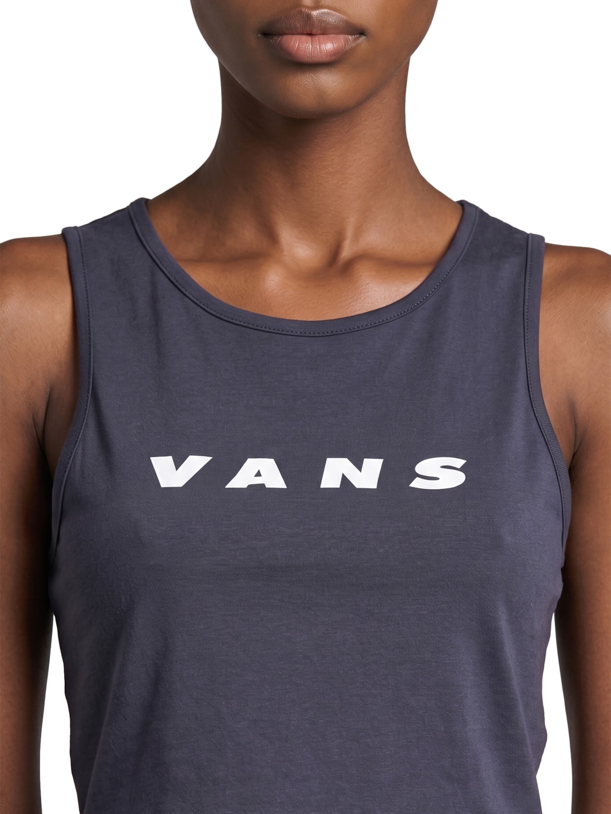 Blusa Feminina Retro Fitted Tank Azul Vans