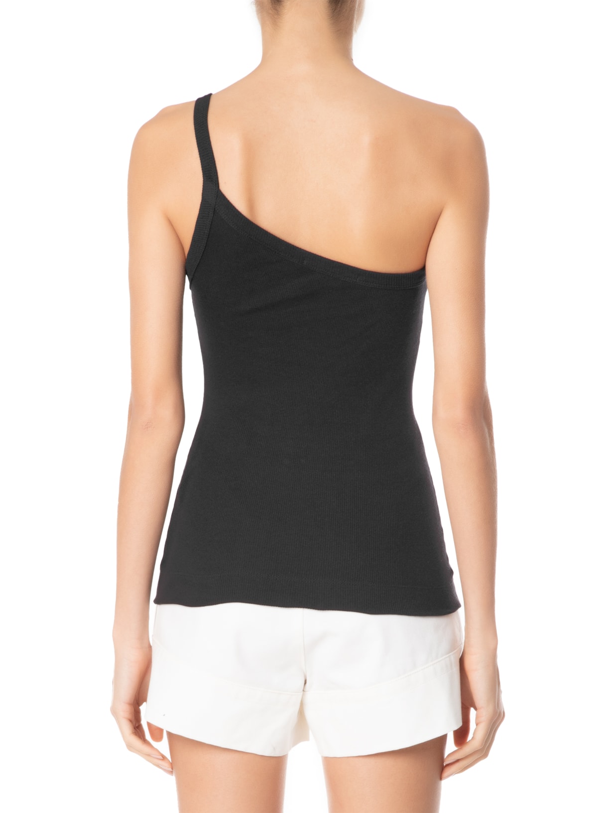 Blusa Feminina Ribana Basic Um Ombro Só Preto Animale