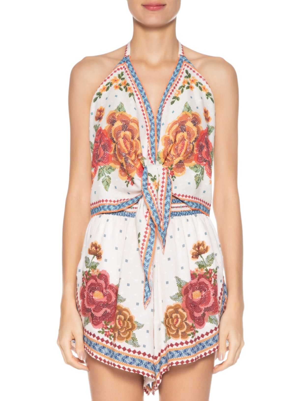 Blusa Feminina Rio De Cor Branco Farm