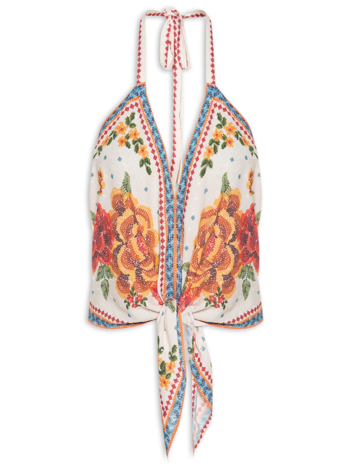 Blusa Feminina Rio De Cor Branco Farm