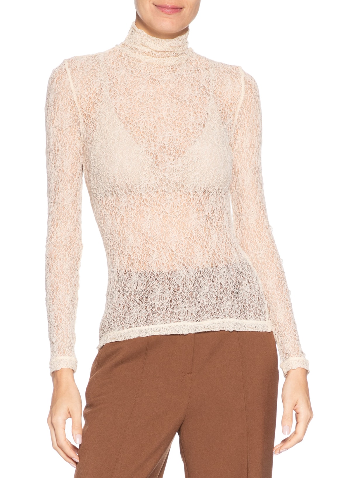 Blusa Feminina Rosali Bege Bo.bô