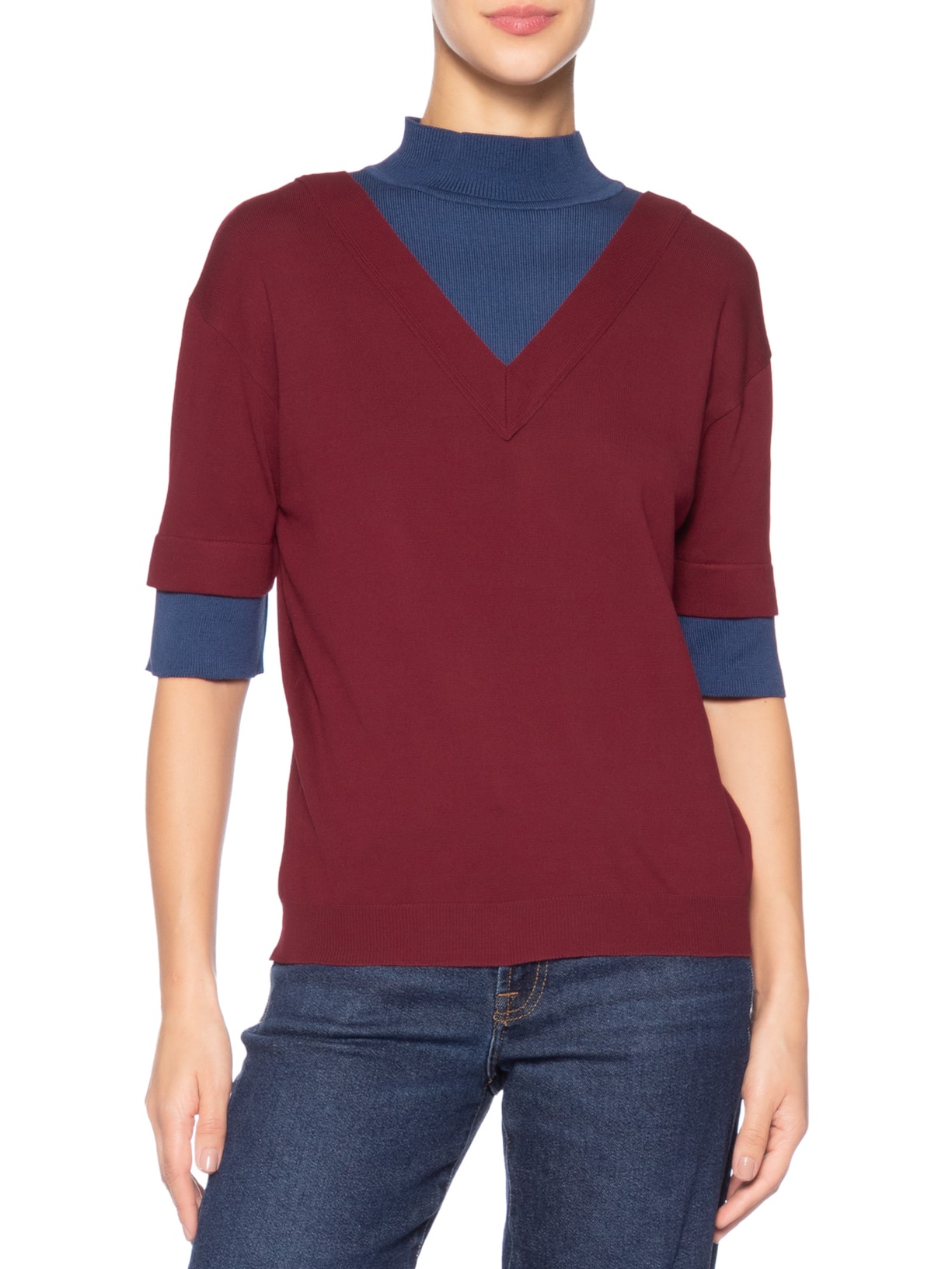 Blusa Feminina Ruy Tricot Vermelho Misci