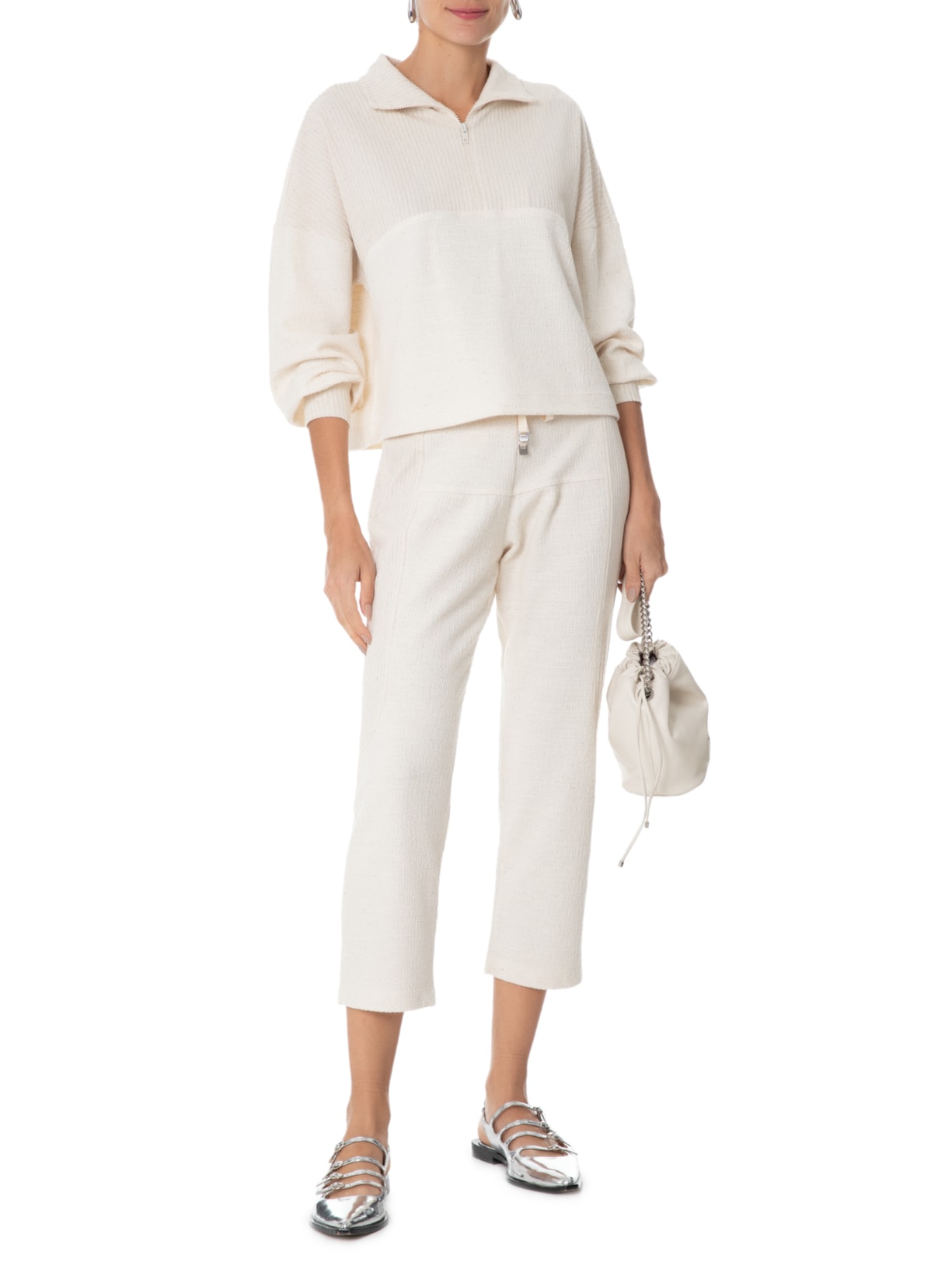 Blusa Feminina Sadie I Bege Le Lis