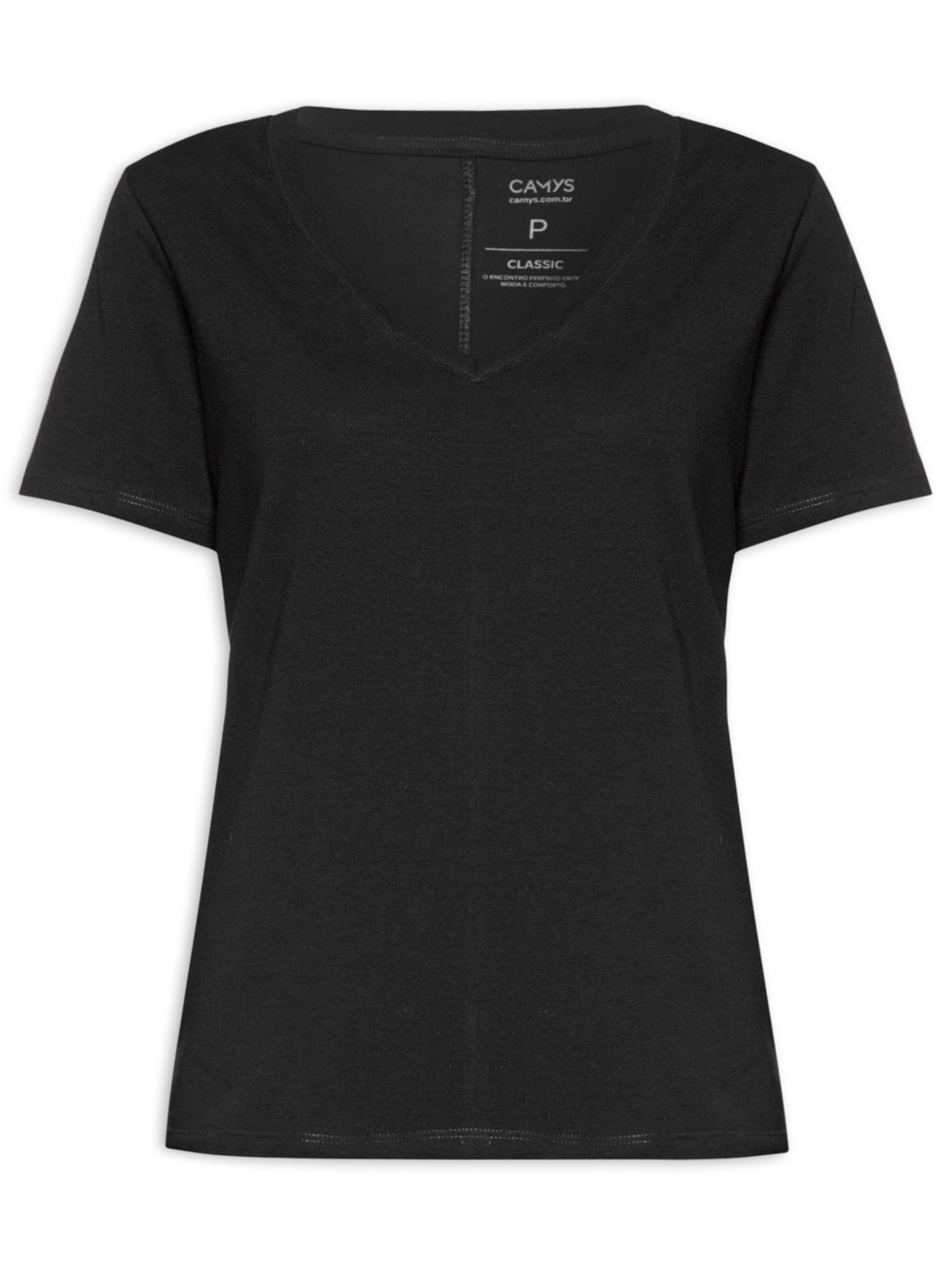 Blusa Feminina Salva Looks - Preto