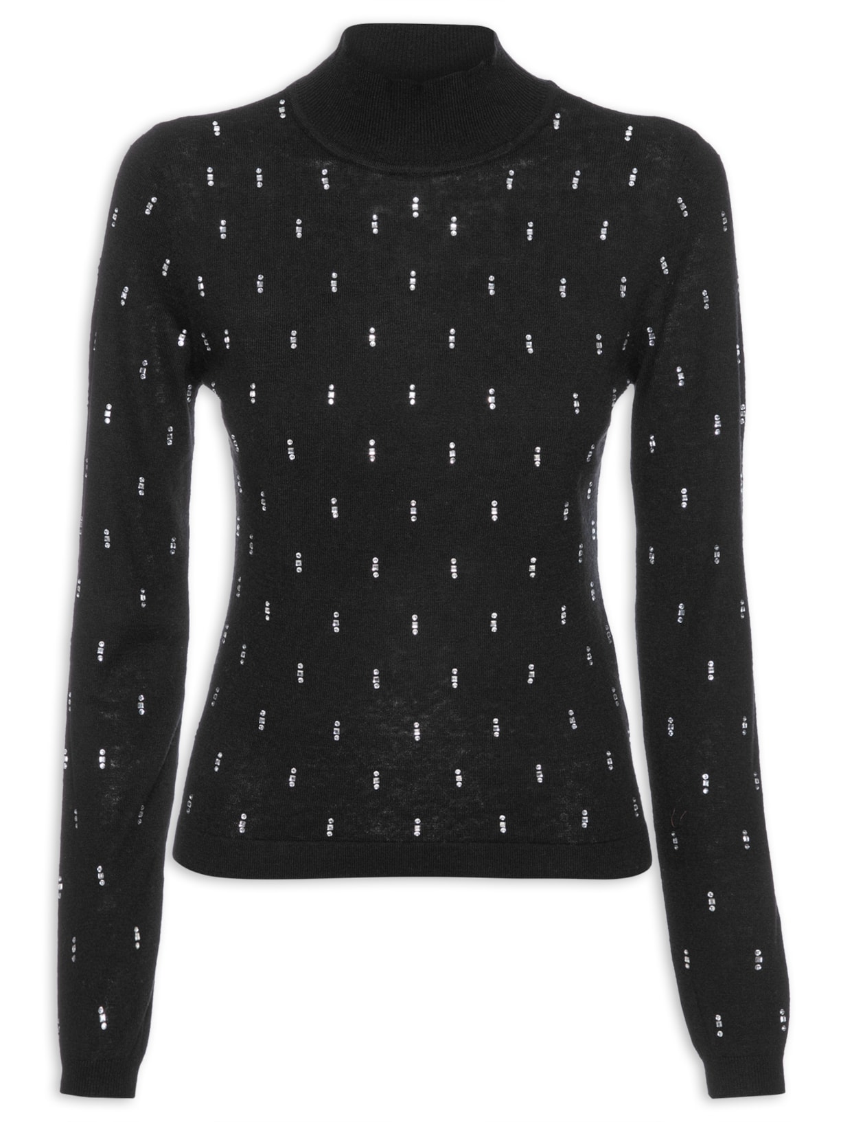 Blusa Feminina Saric Tricot - Preto