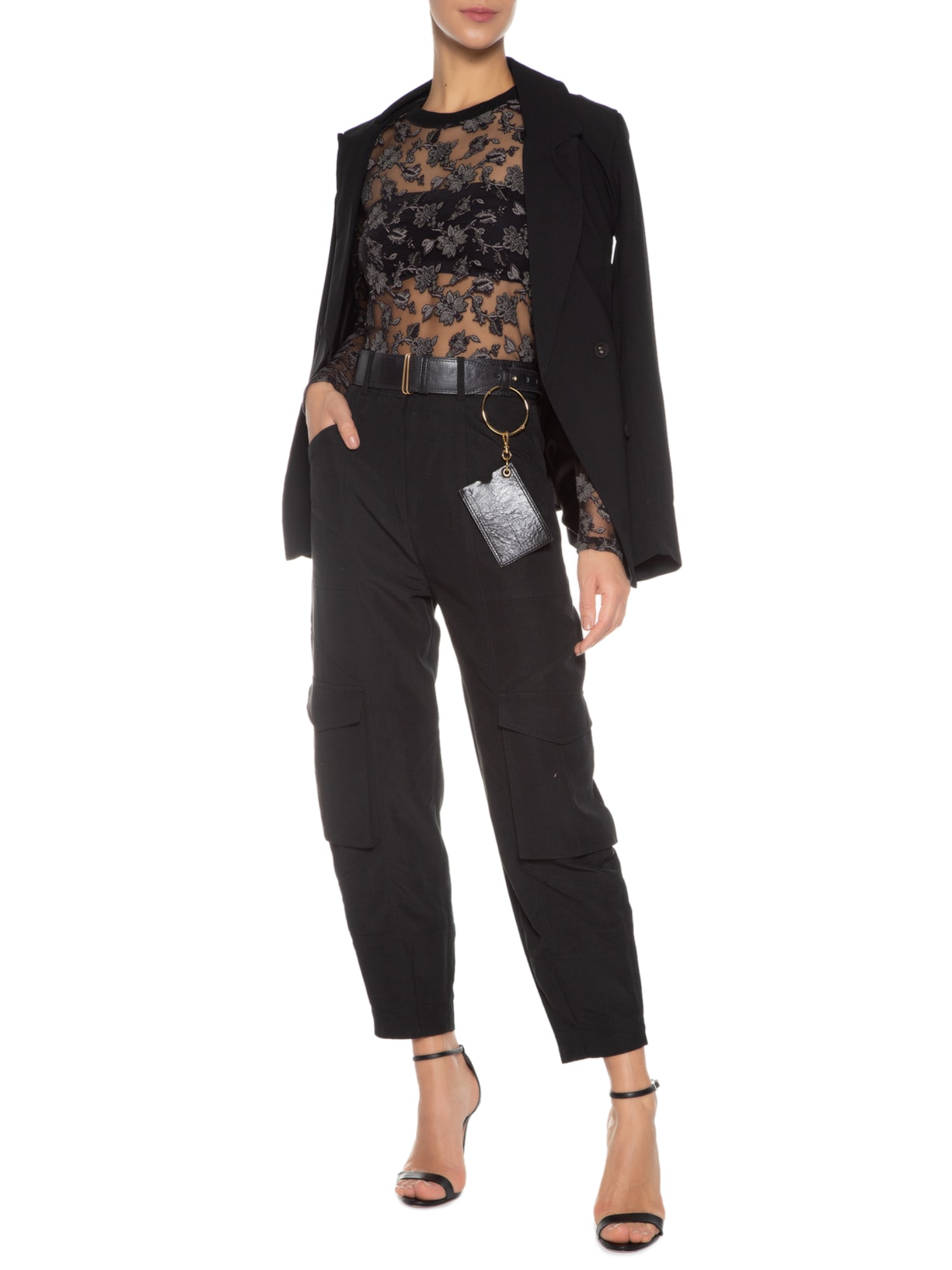 Blusa Feminina Savile Preto Bo.bô