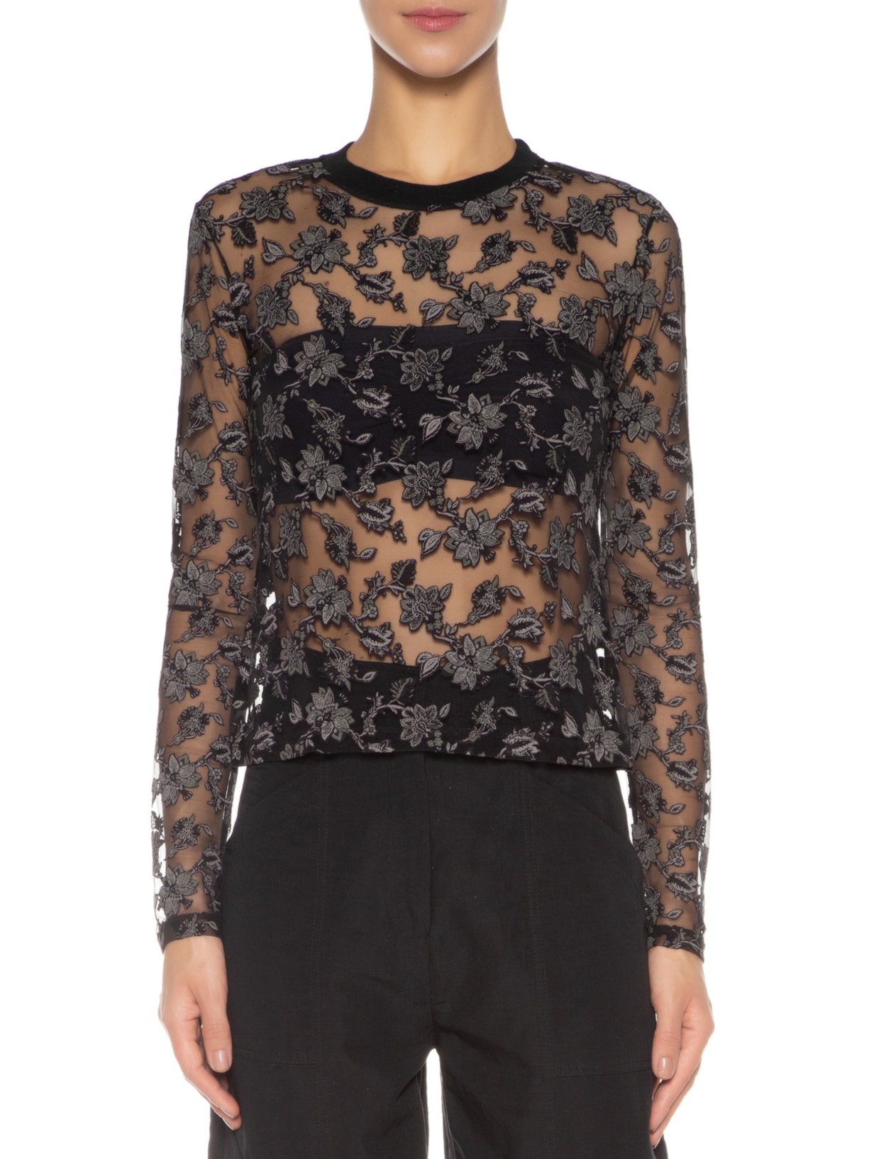 Blusa Feminina Savile Preto Bo.bô