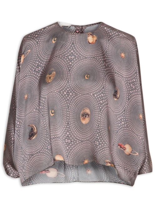 Blusa Feminina Seda Mellow Cora - Verde