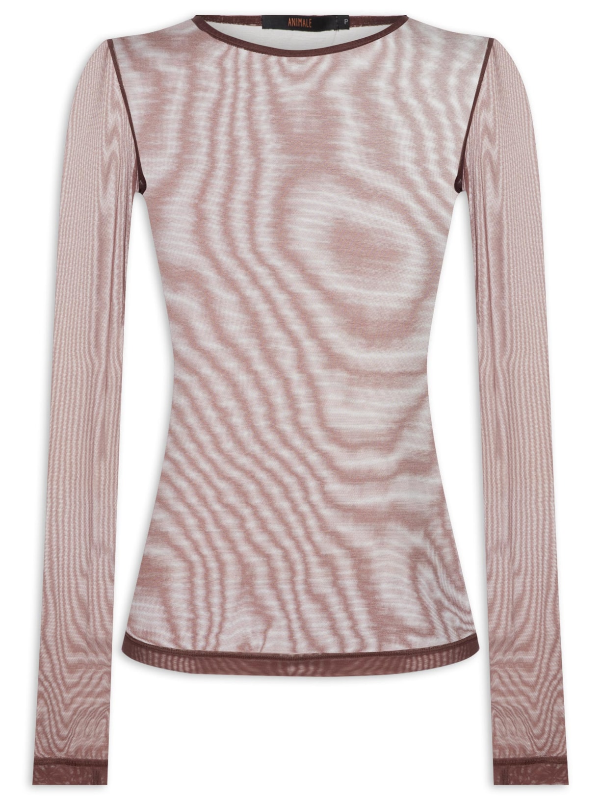 Blusa Feminina Segunda Pela Tule Color - Marrom