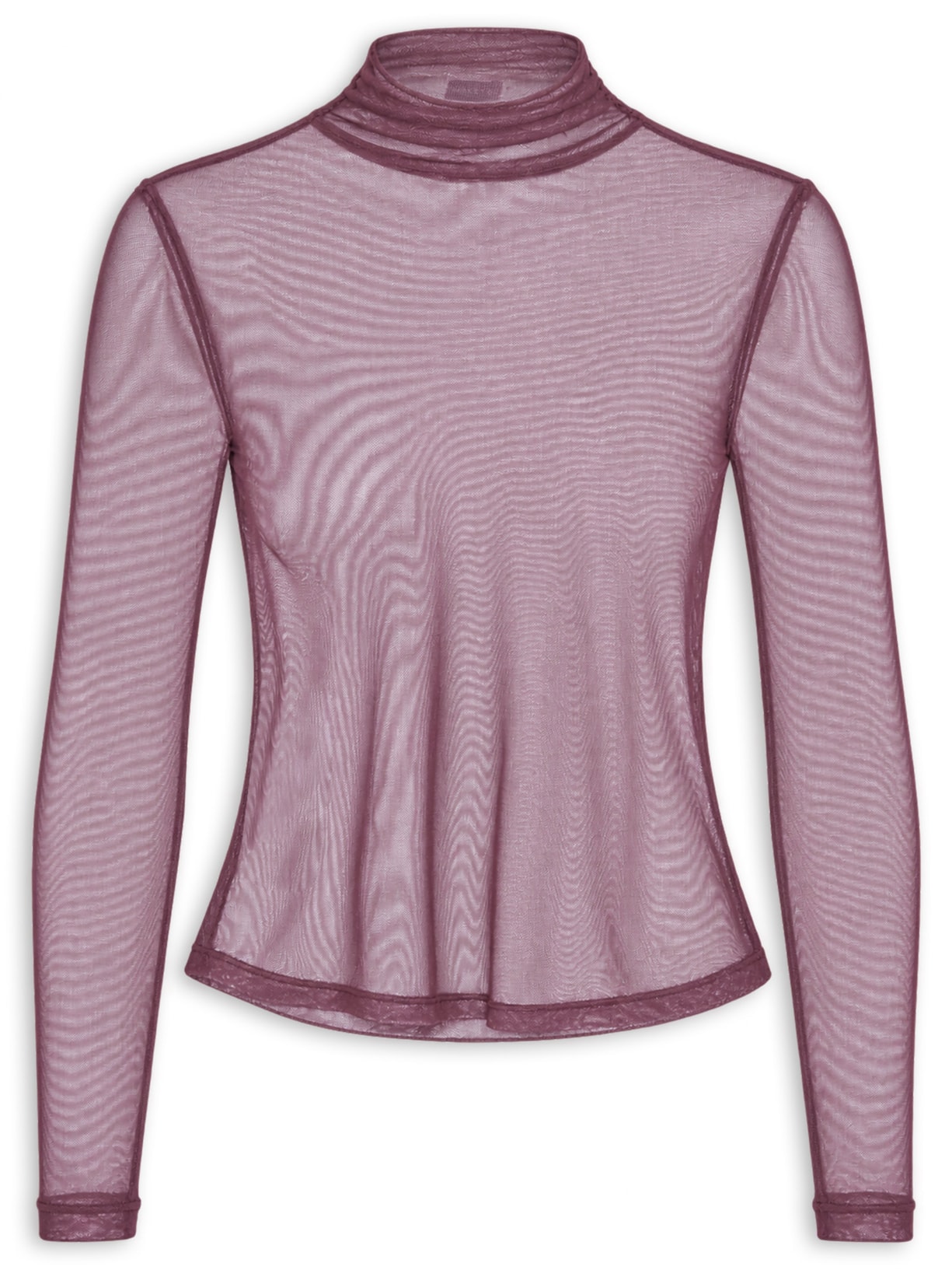 Blusa Feminina Segunda Pele Em Tule Vermelho Market 33