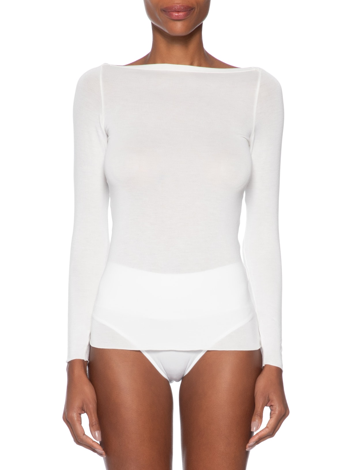 Blusa Feminina Segunda Pele Em Viscose Levíssima Branco Hope