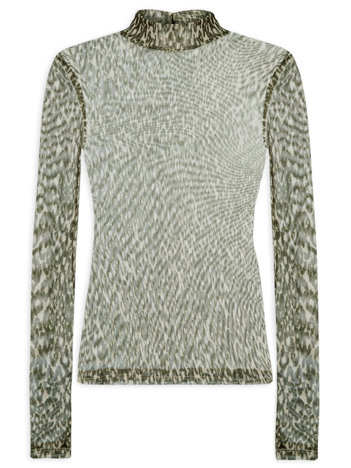 Blusa Feminina Segunda Pele Textura - Verde