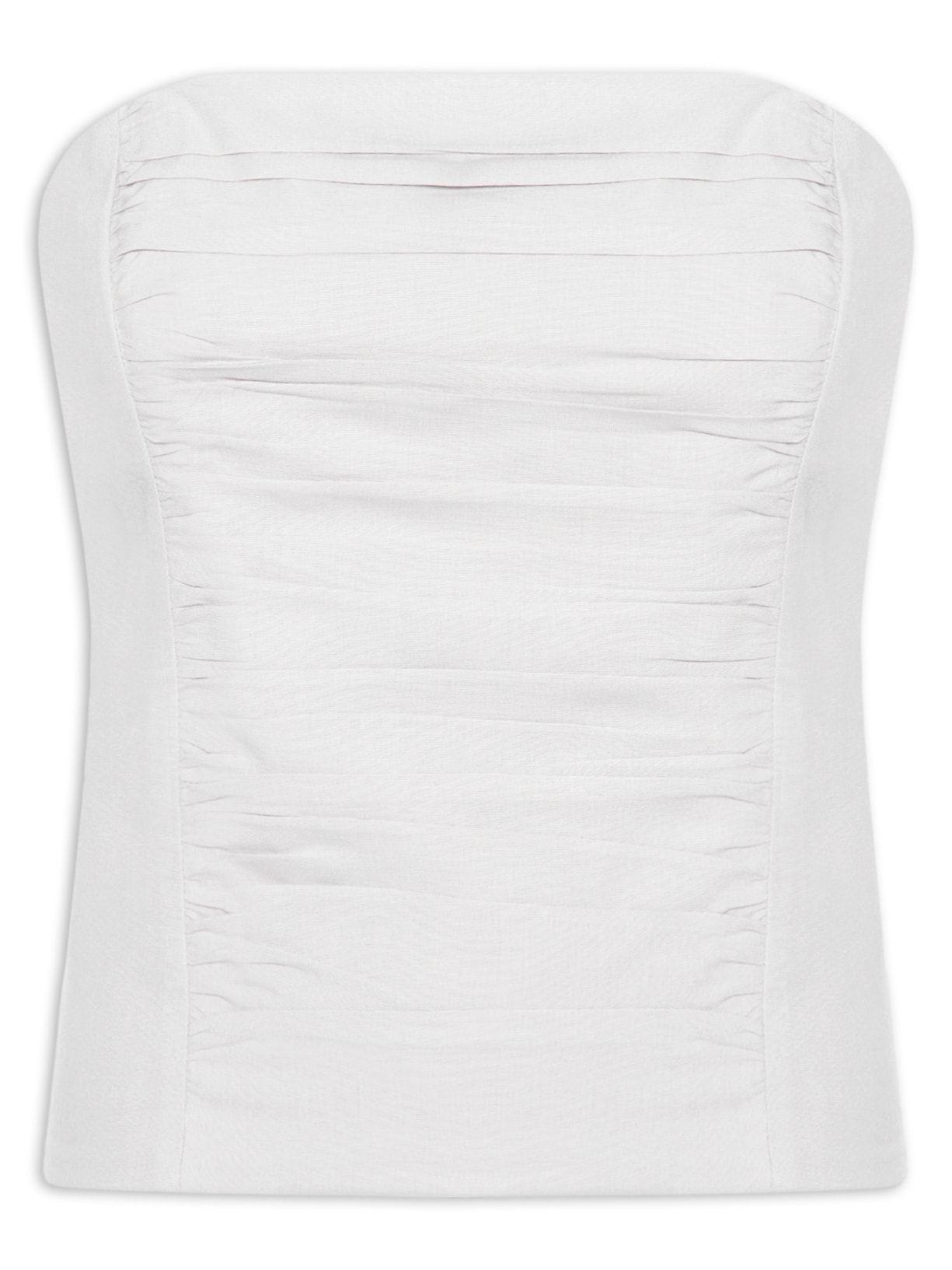 Blusa Feminina Sem Alça Azul Animale Jeans