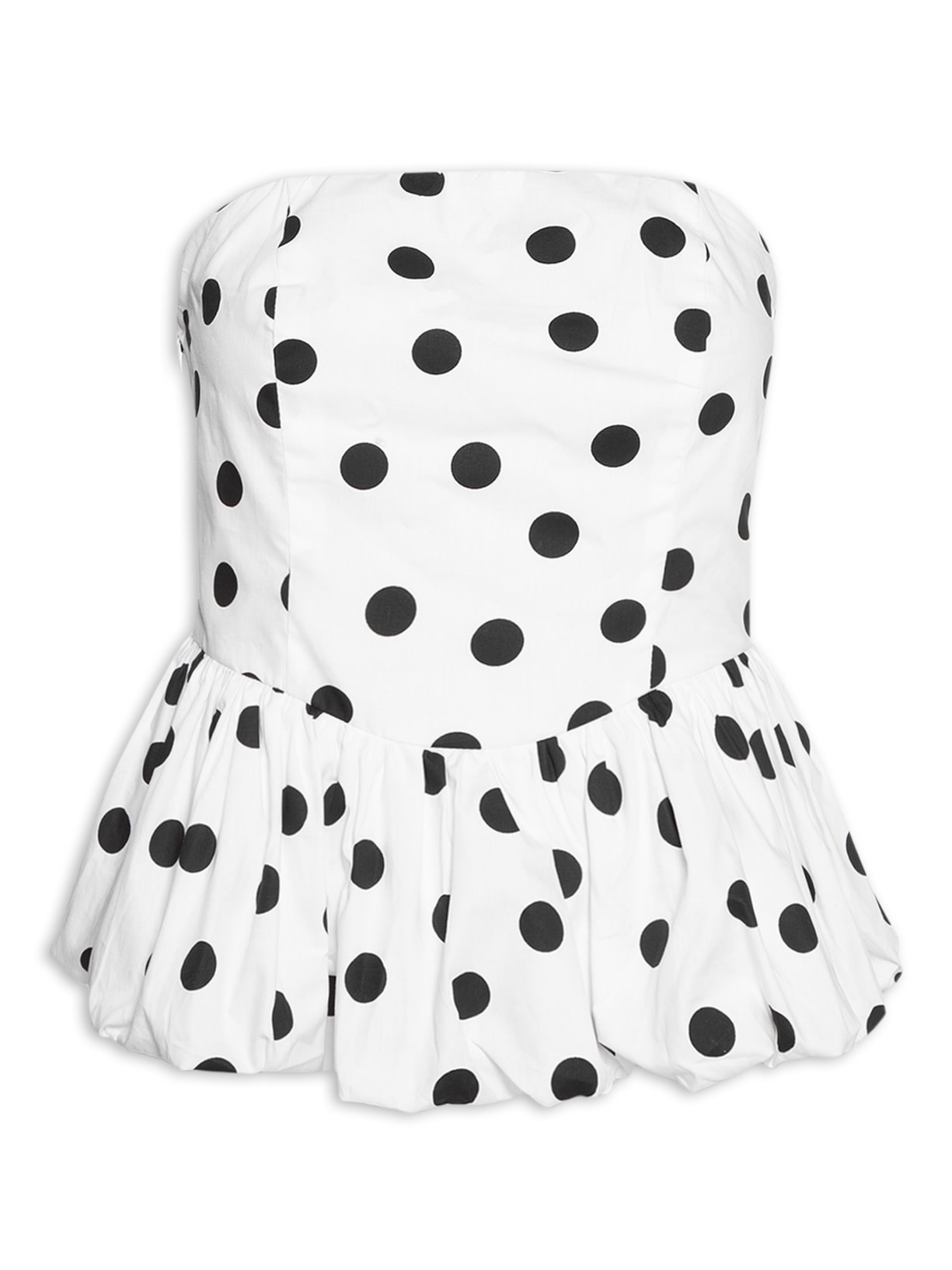 Blusa Feminina Sem Manga Balonê - Branco