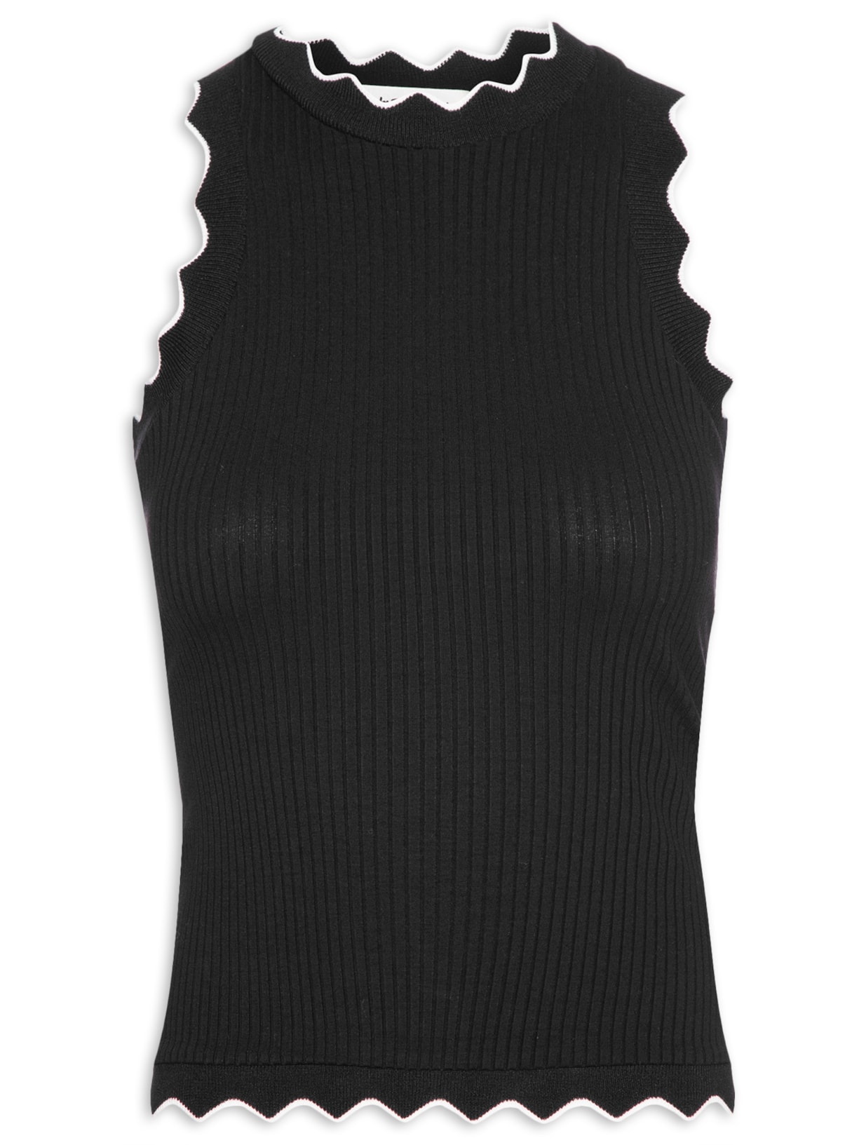 Blusa Feminina Sem Manga Bia - Preto