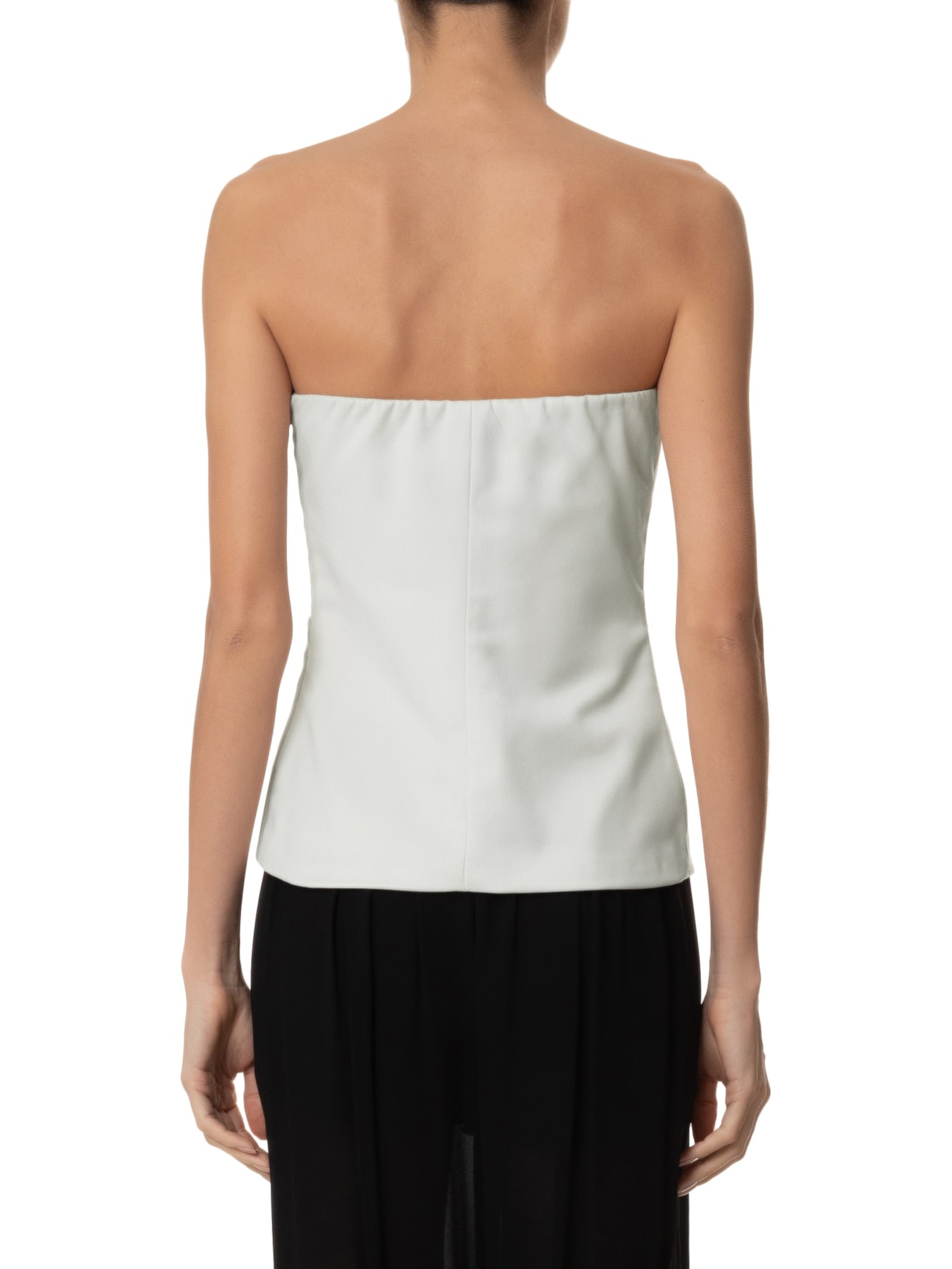Blusa Feminina Sem Manga Com Recortes Bege Basiq