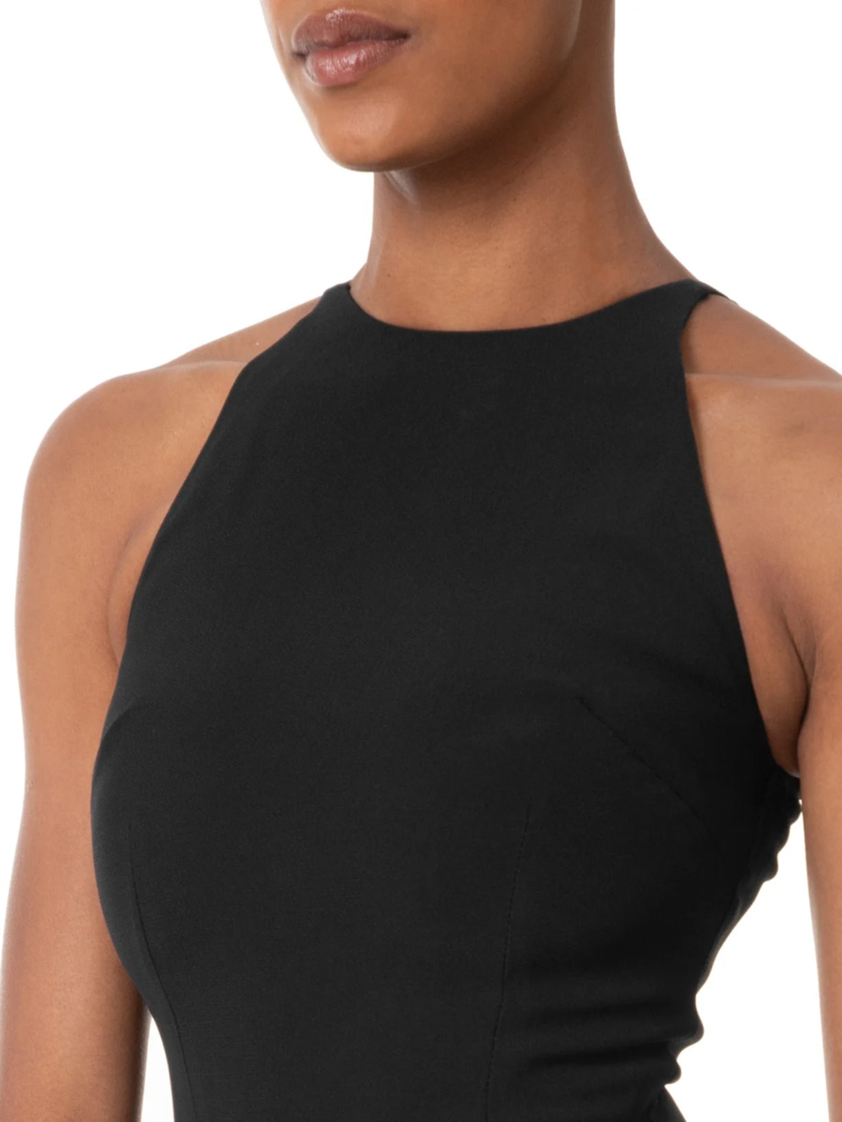 Blusa Feminina Sem Manga Decote Halter Preto '2Essential