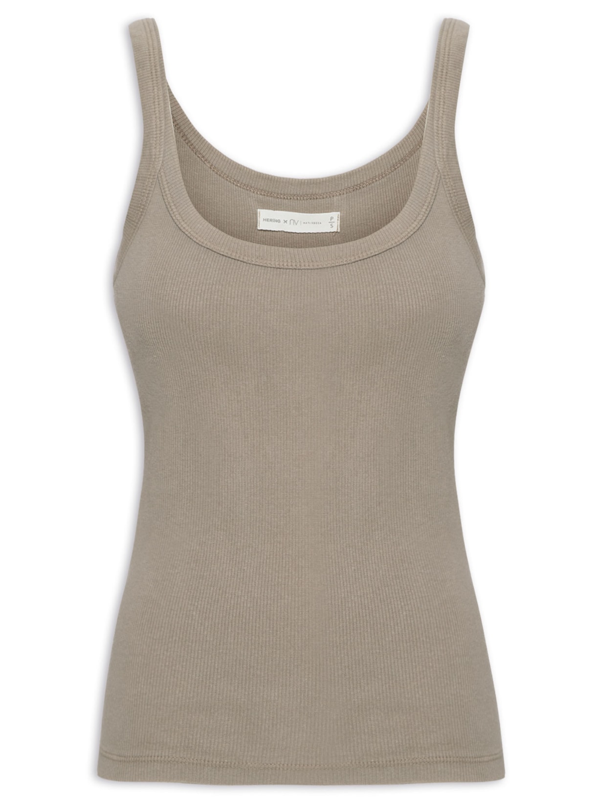 Blusa Feminina Sem Manga - Marrom