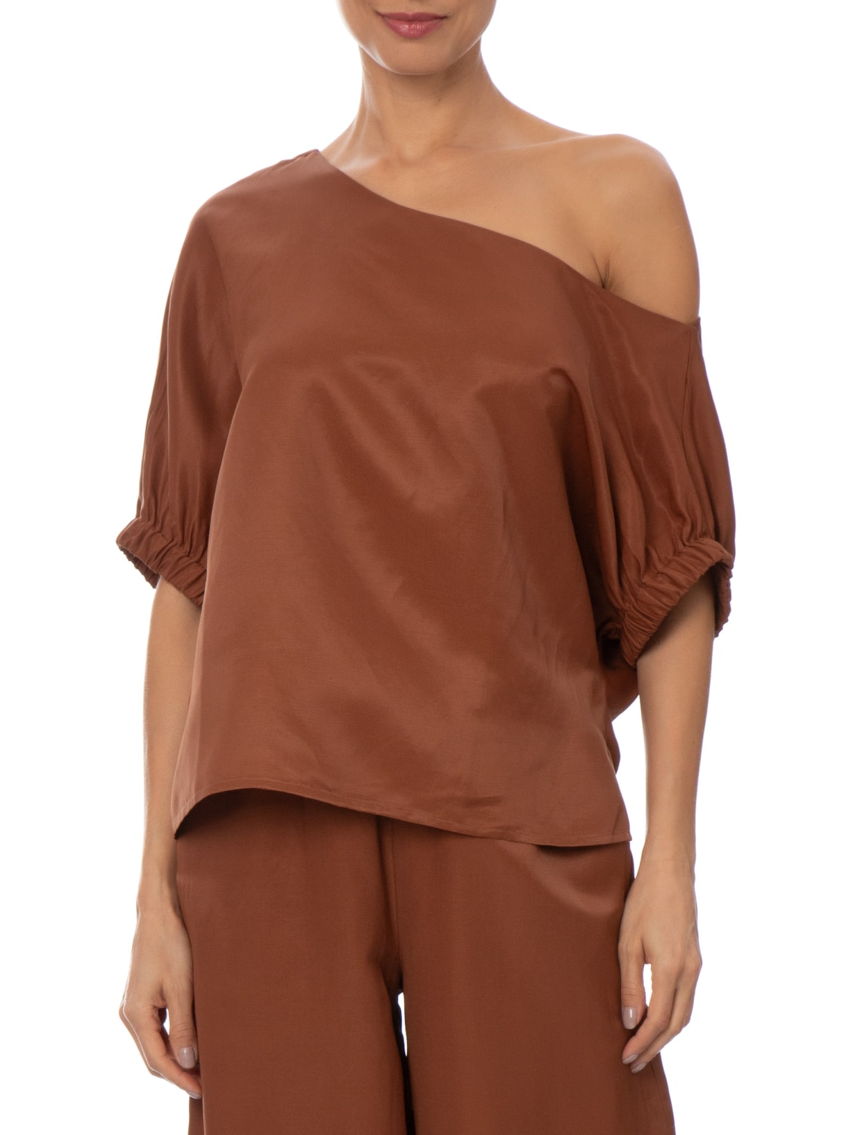 Blusa Feminina Serena Marrom Le Lis