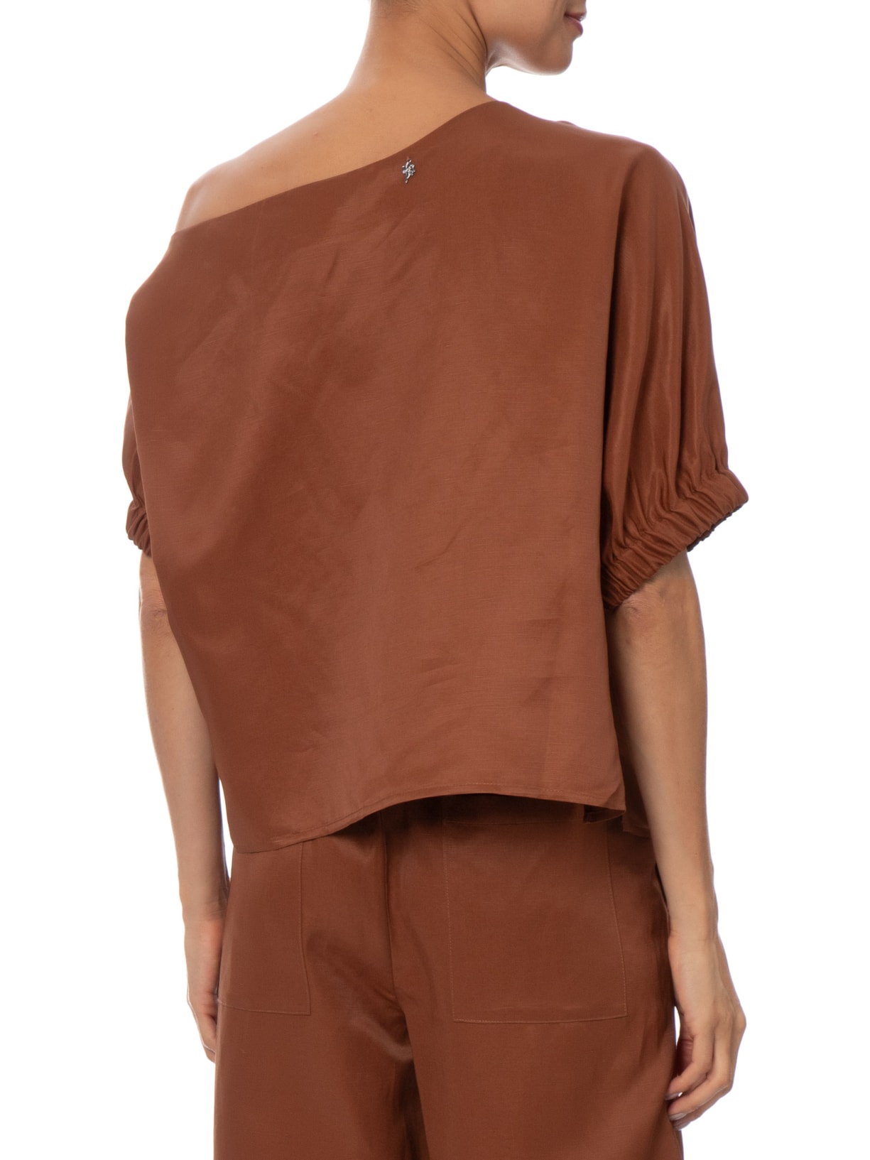 Blusa Feminina Serena Marrom Le Lis