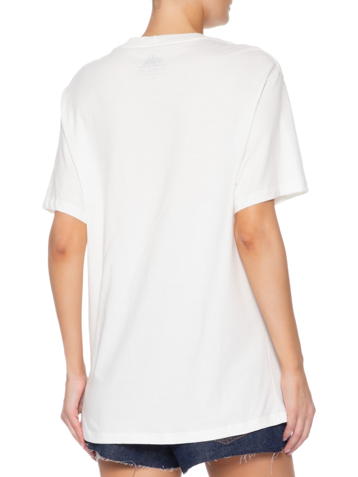 Blusa Feminina Silk Bordado Mar Branco Dress To