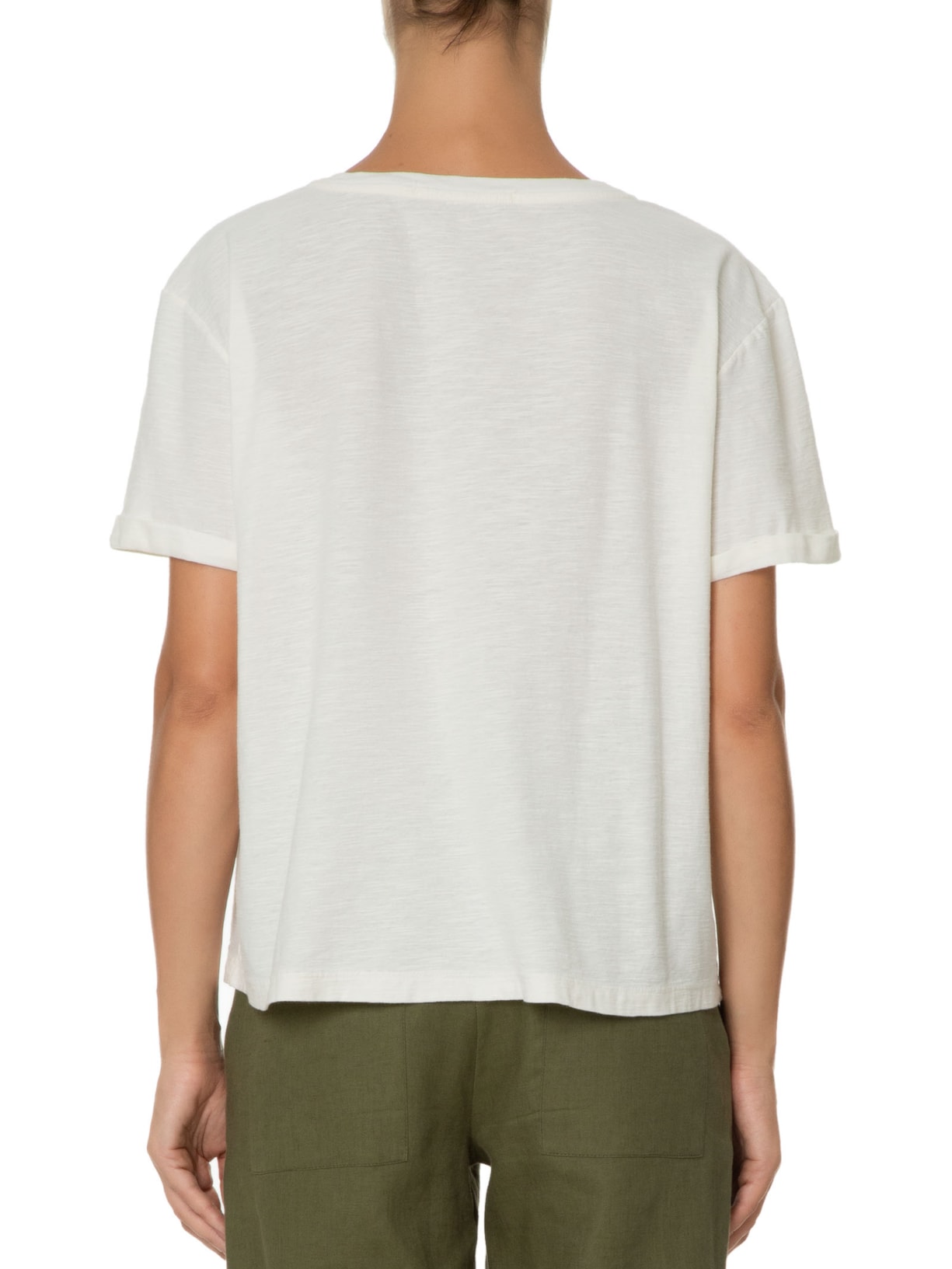 Blusa Feminina Silk Foil Sunshine Branco Maria Filó