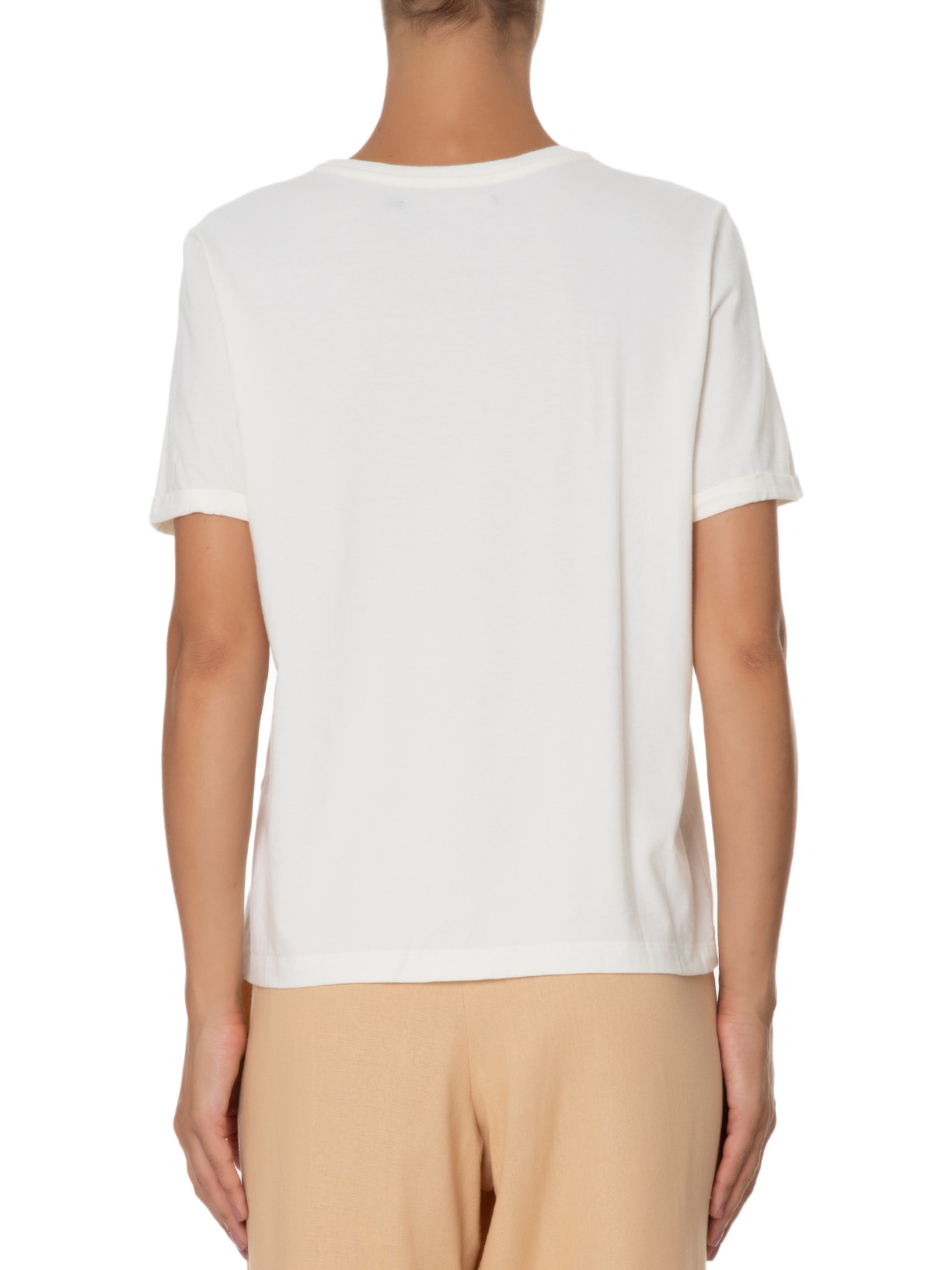 Blusa Feminina Silk Gipsy Sun Off White Maria Filó