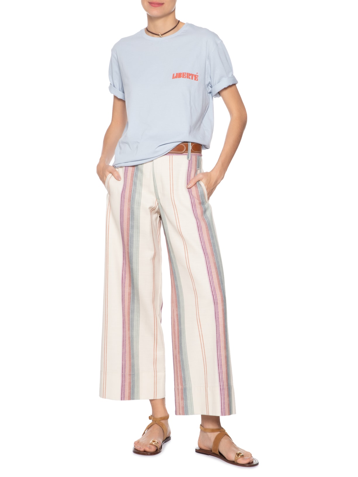 Blusa Feminina Silk Liberte Azul Maria Filó