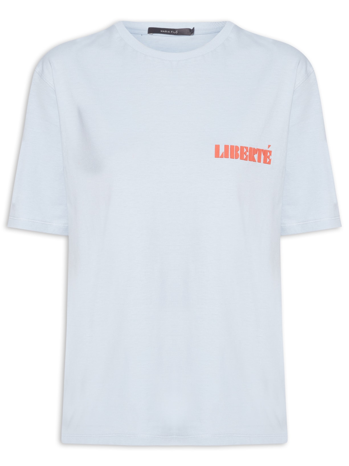 Blusa Feminina Silk Liberte Azul Maria Filó