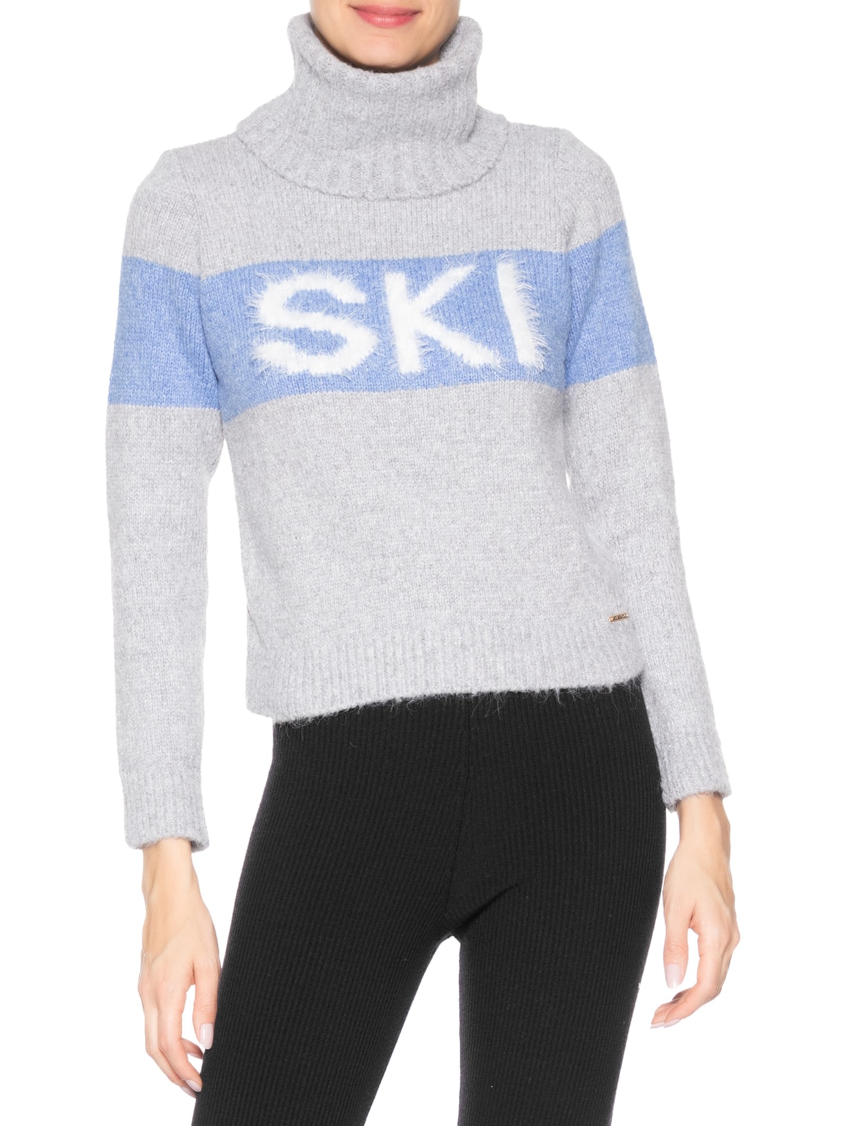 Blusa Feminina Ski Cinza Anselmi