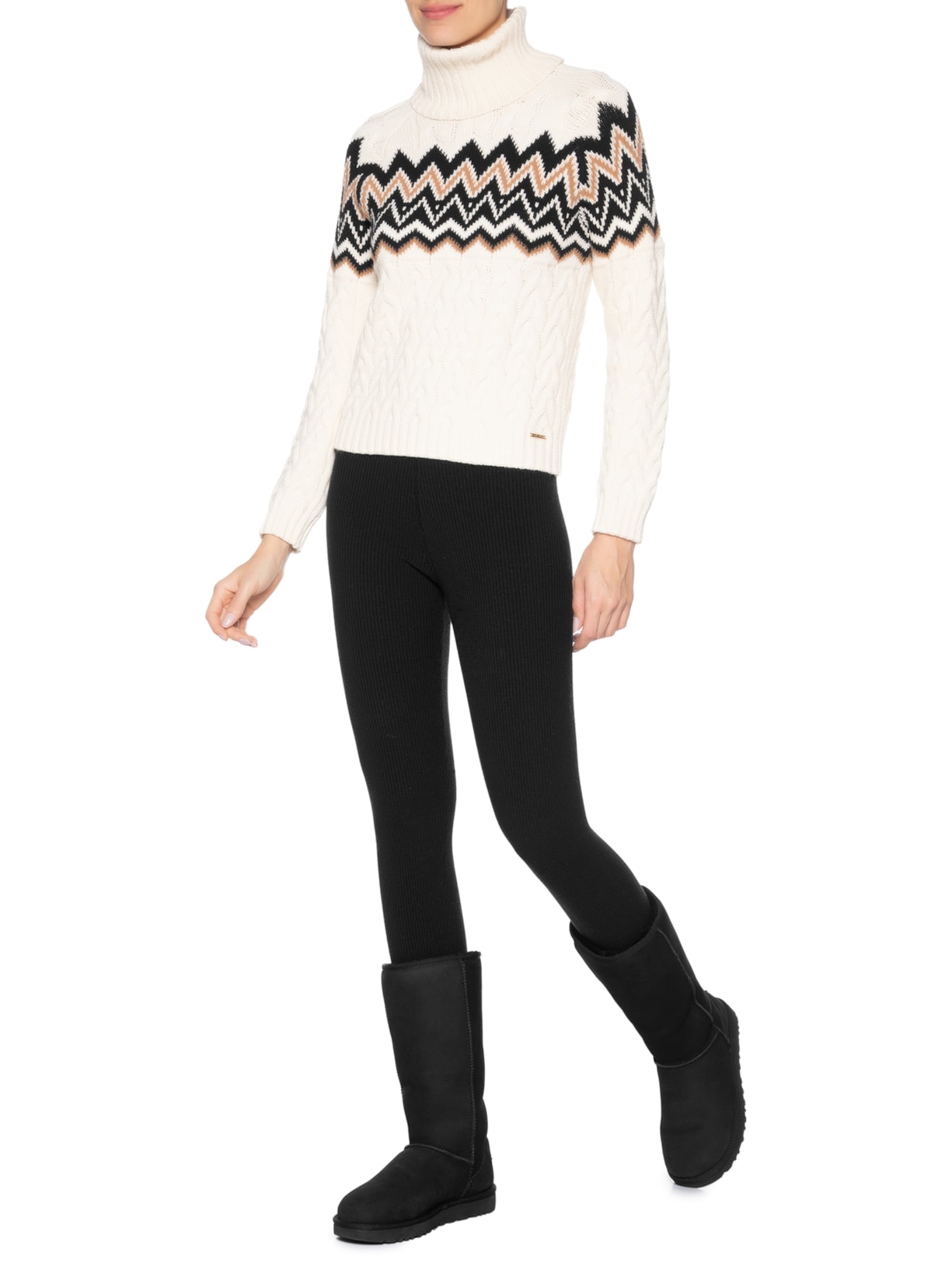 Blusa Feminina Ski Off White Anselmi