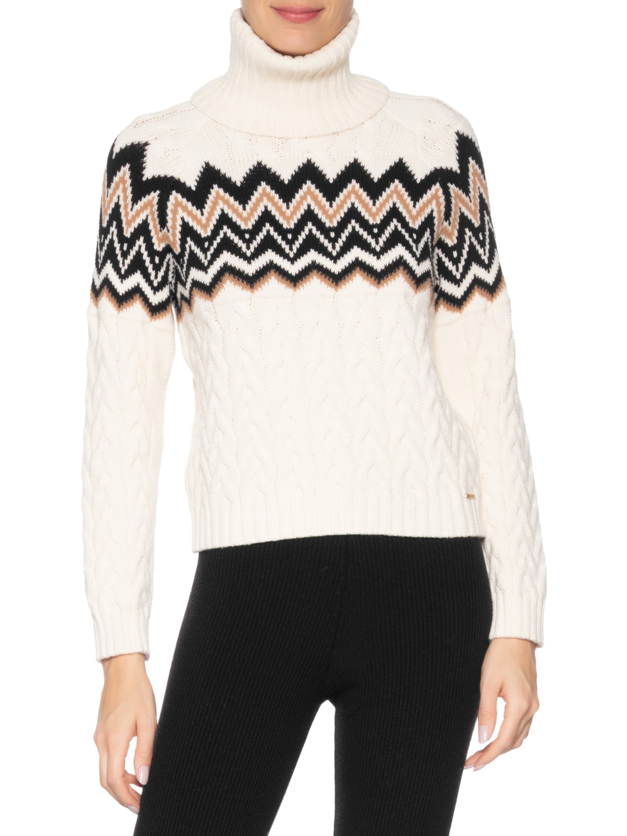 Blusa Feminina Ski Off White Anselmi