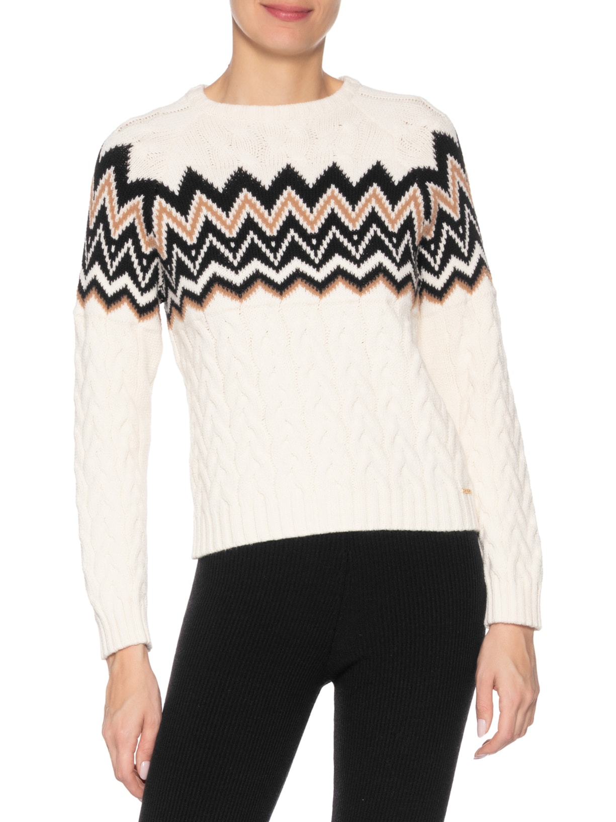 Blusa Feminina Ski Off White Anselmi